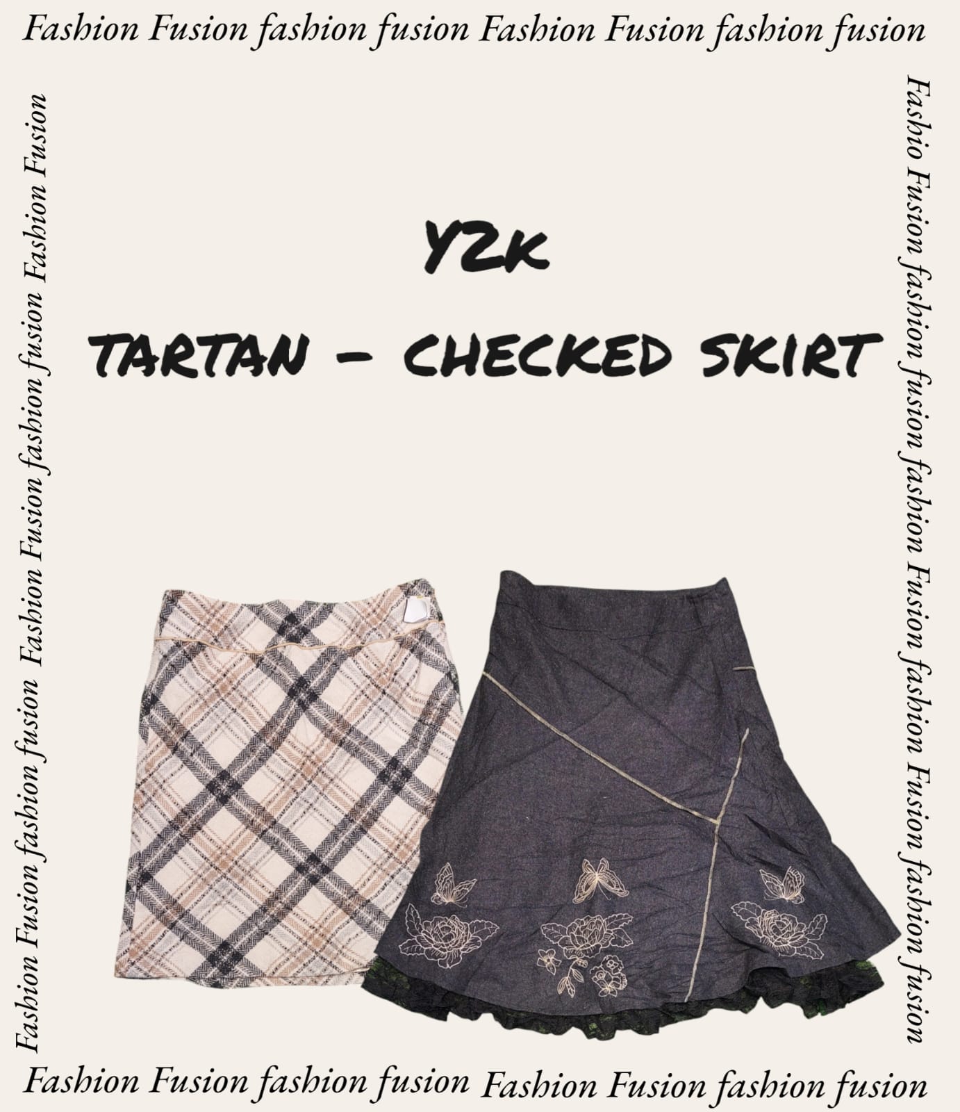 Jupe tartan Y2k (FF-435)