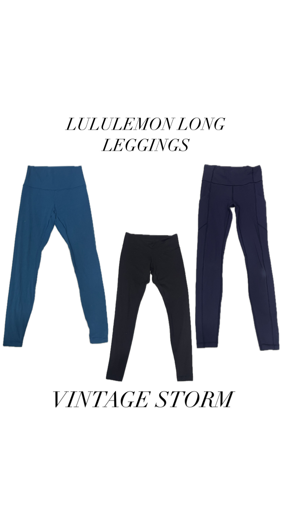 Lululemon Leggings Longs