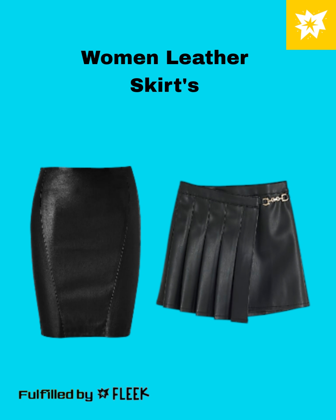 Womens Leather Skirts