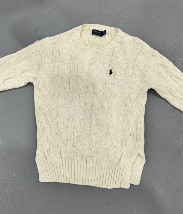 Polo Ralph Lauren tricot torsadé 51 pièces