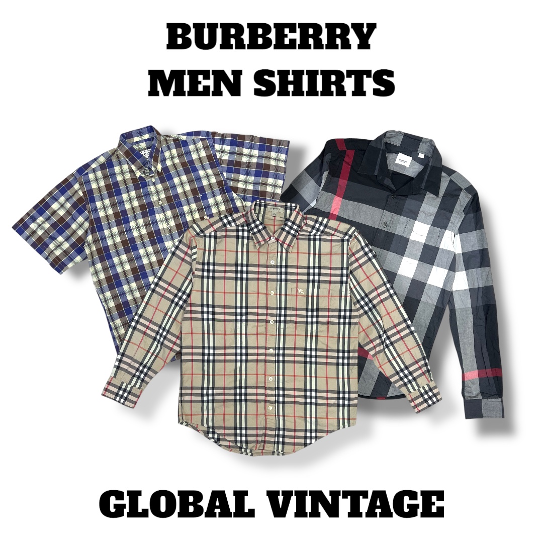 Burberry Men Shirt - 25 Pieces ( GV-264 )