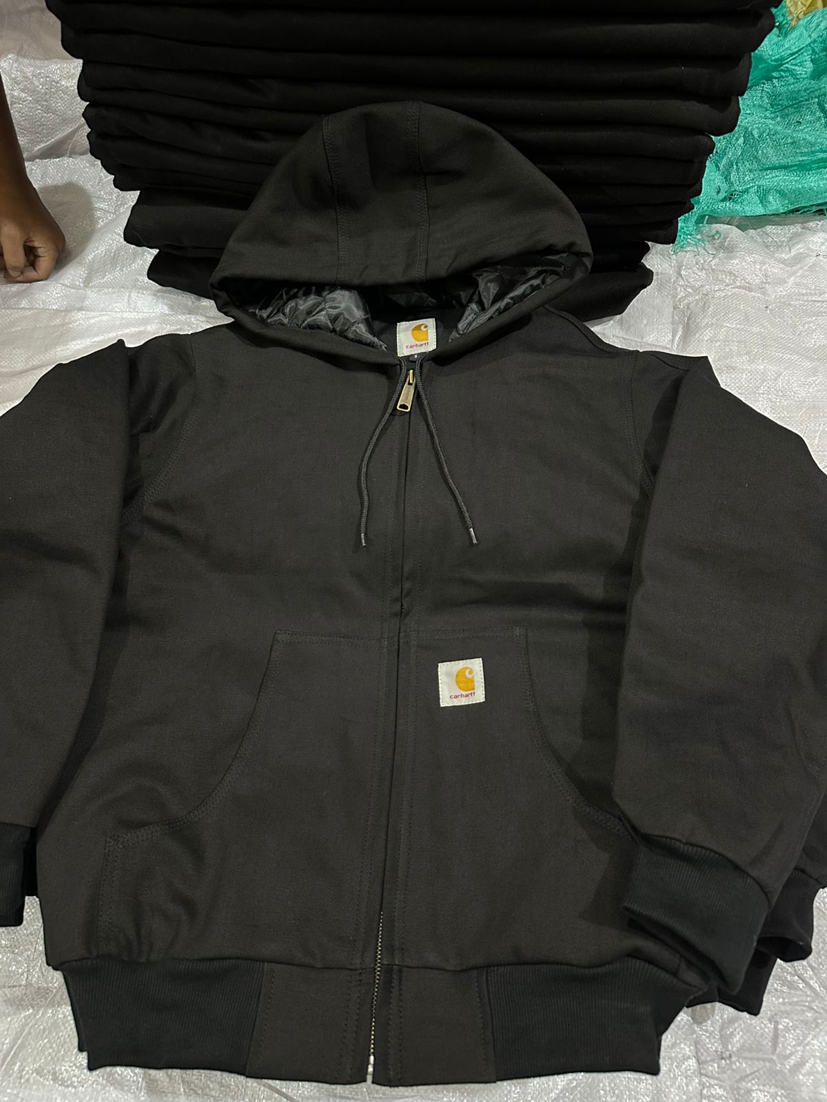 REWORK STYLE CARHARTT BLACK HOODED