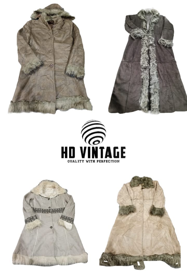 HD697 HD Y2K Afghan Coats - 10 pcs