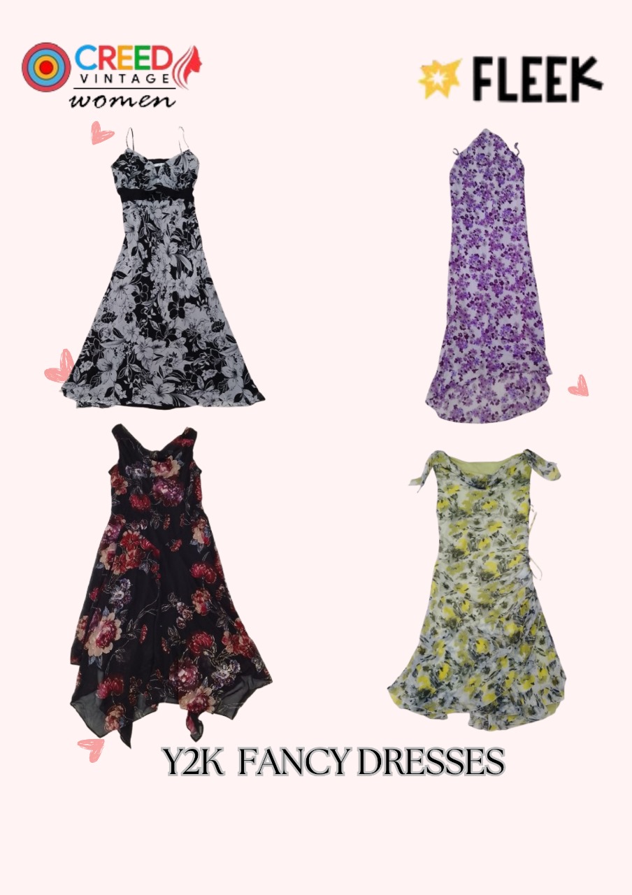 CR3272 Y2K Fancy Dresses - 10 Stück