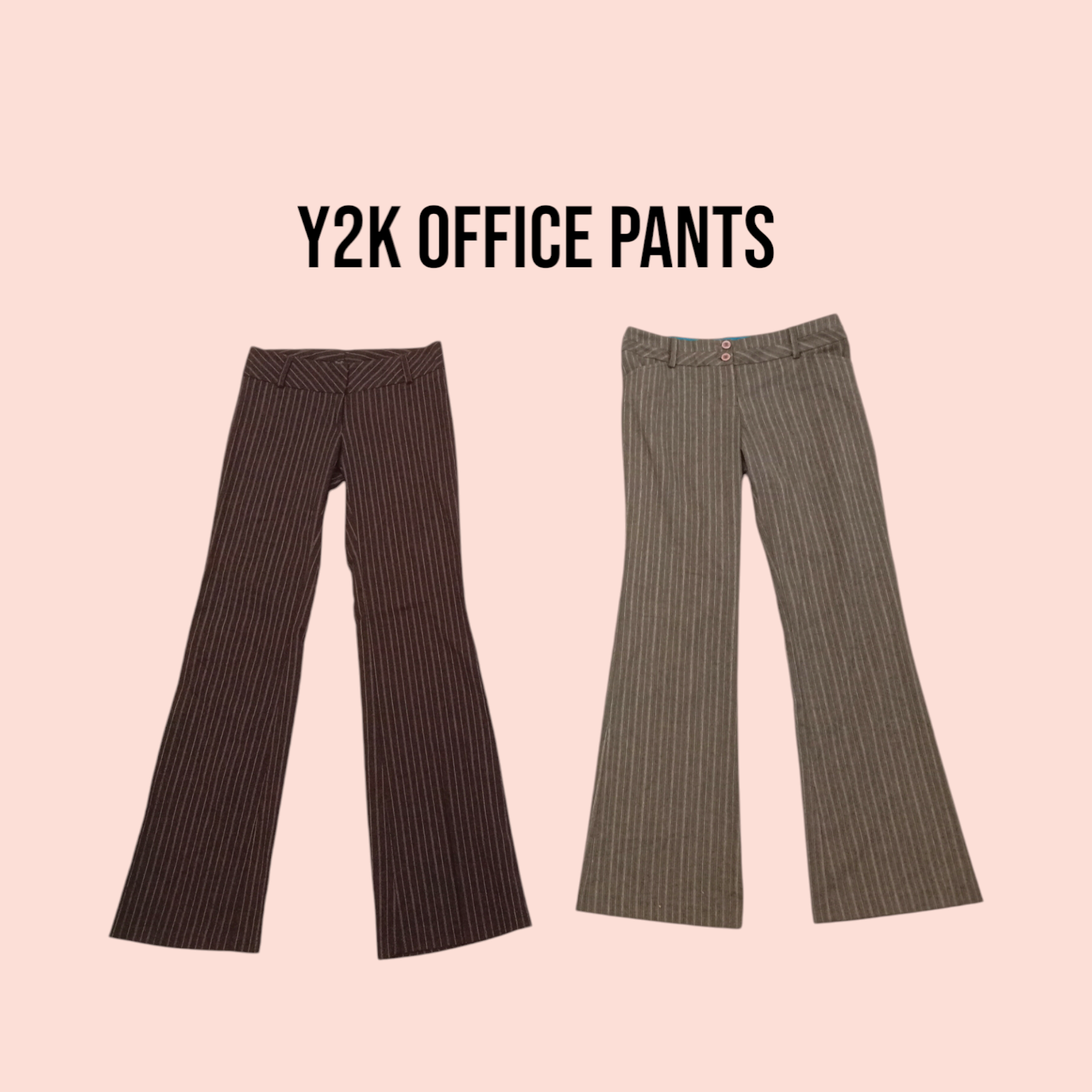 Y2k Office Pants