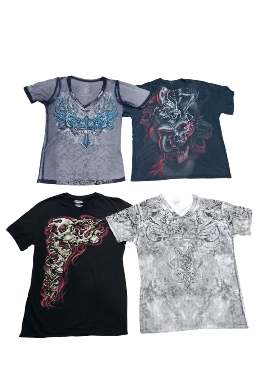 Style de T-shirts d'affliction pour hommes - 31 pcs - 11 janv./25