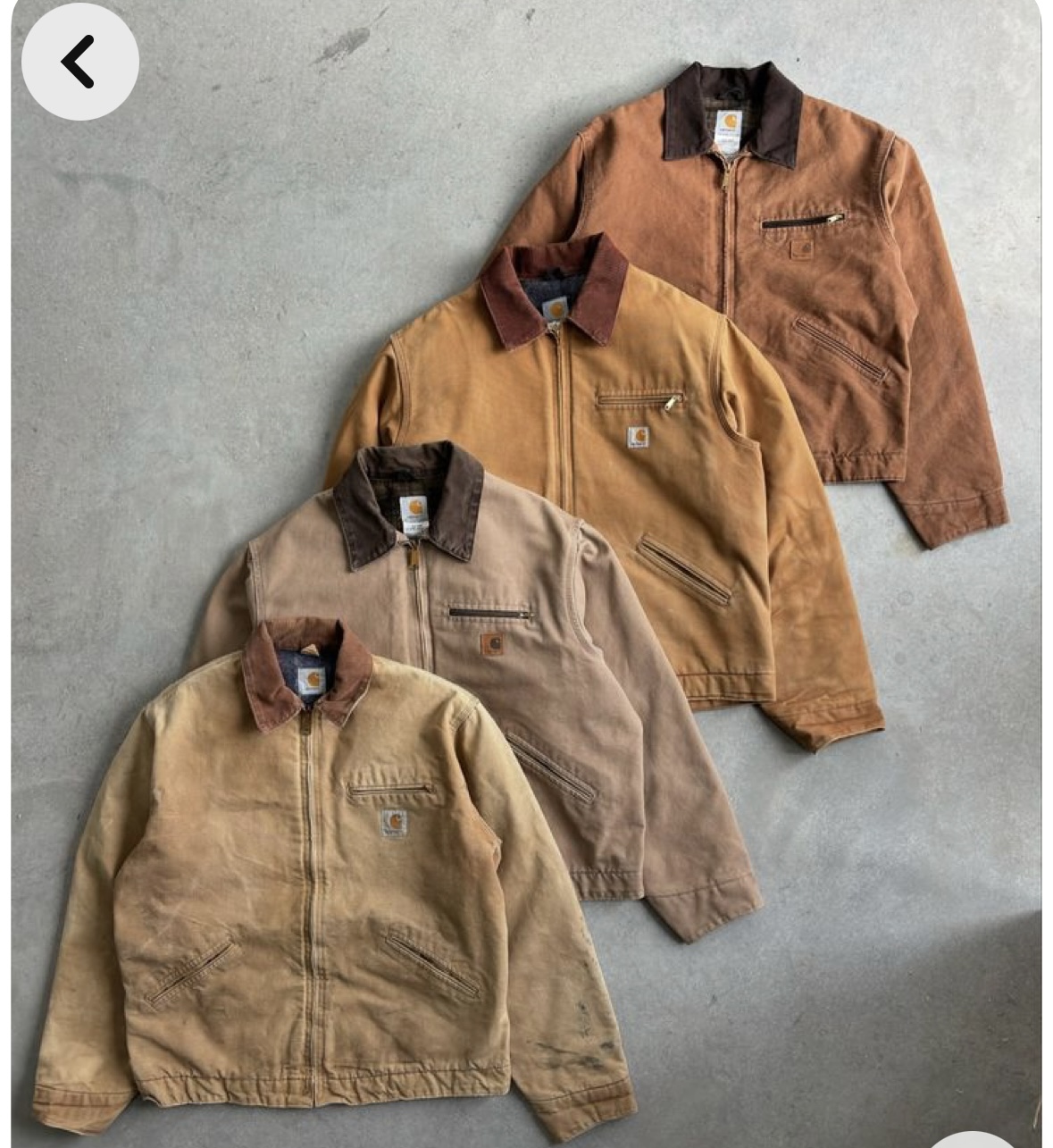 Carhartt Jacke - 10 Stück