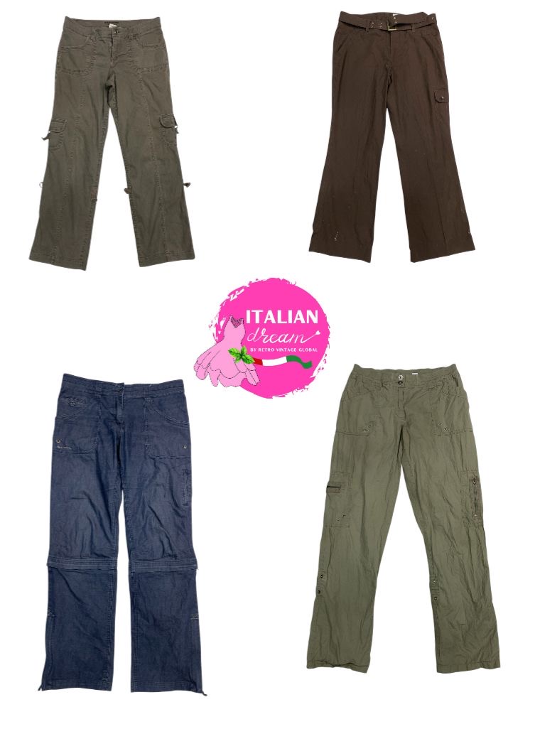 Baggy fit Cargo pants mix