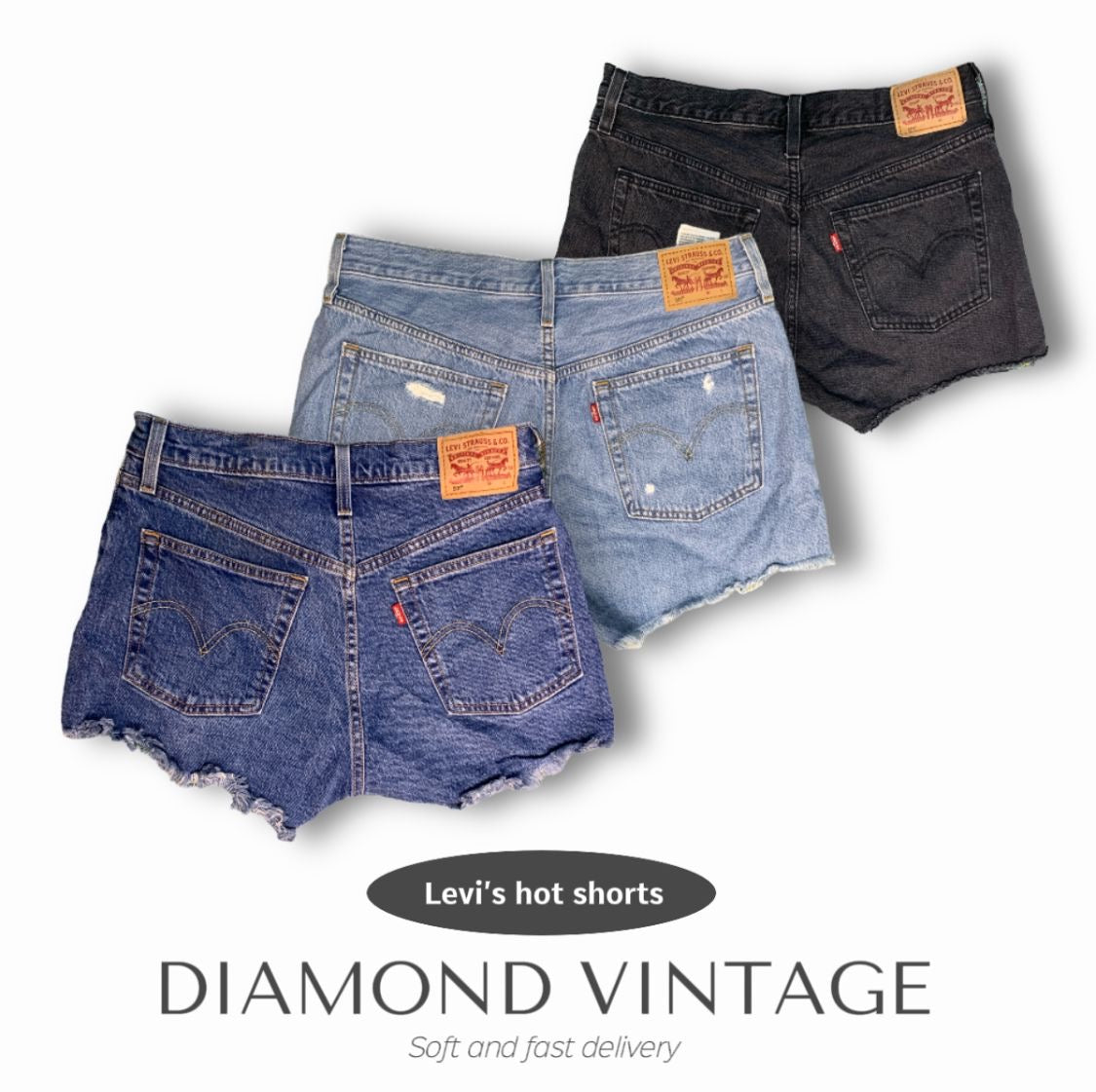 Levi's original Mini Short  25 Pieces