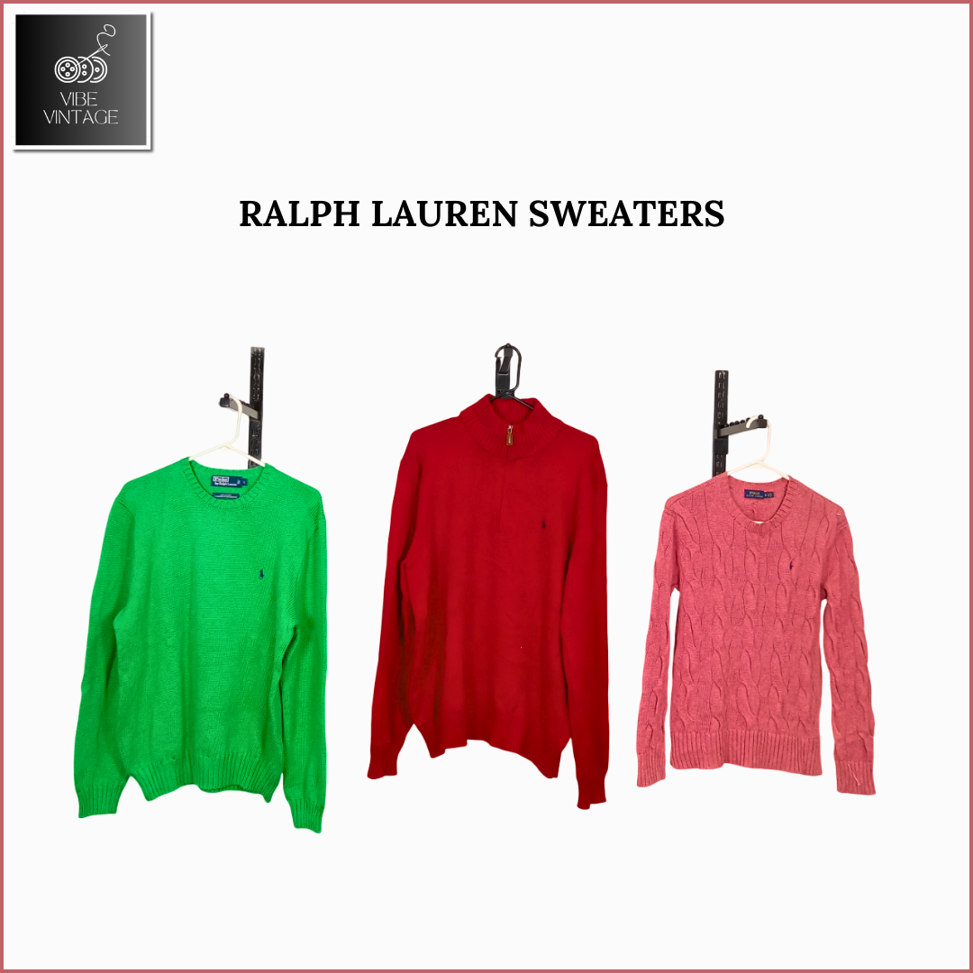 RAPHAËL LAUREN SWEATERS - 14 PCS