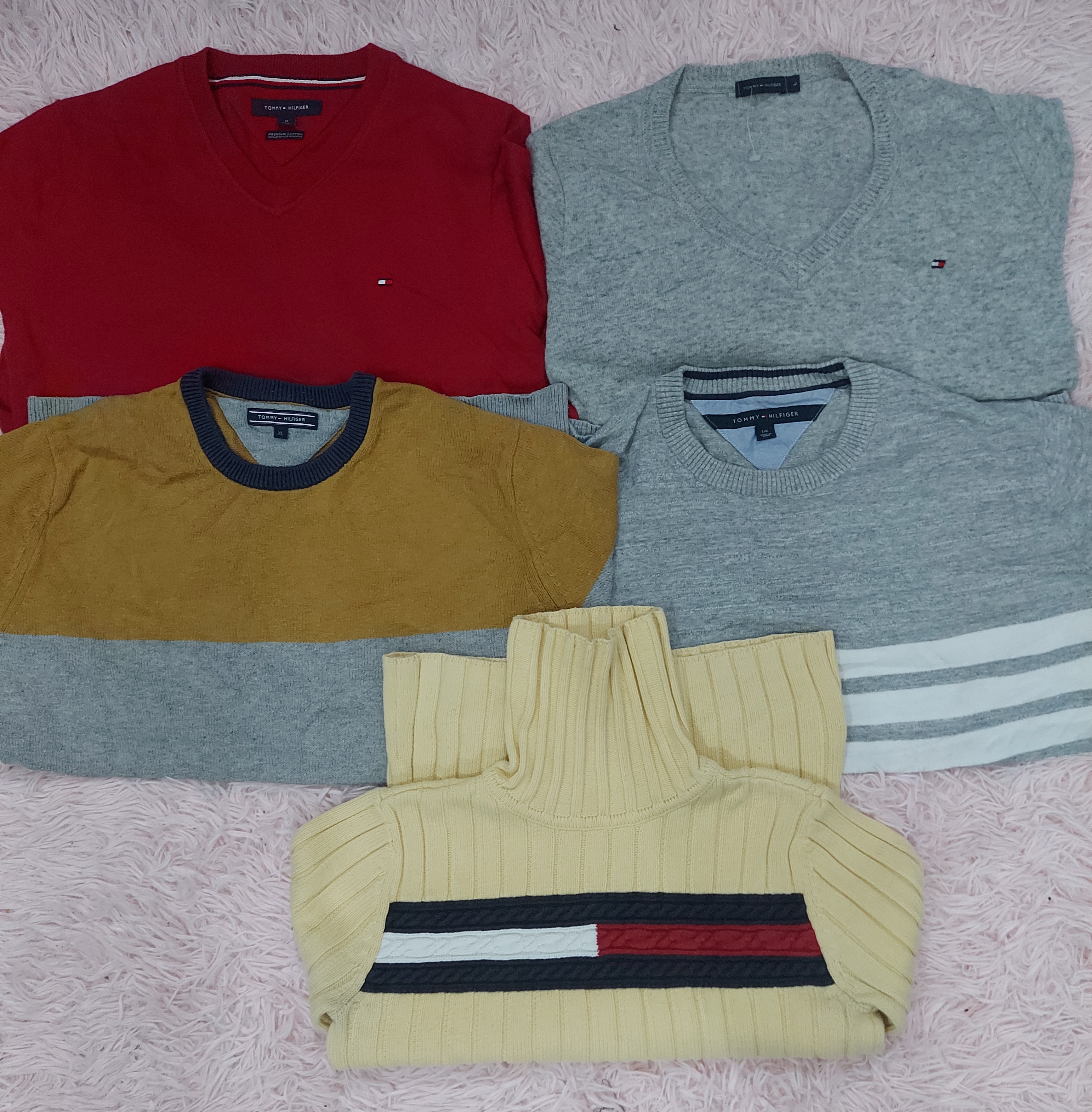 Tommy Hilfiger Pullover für Herren und Damen 5 Stk.