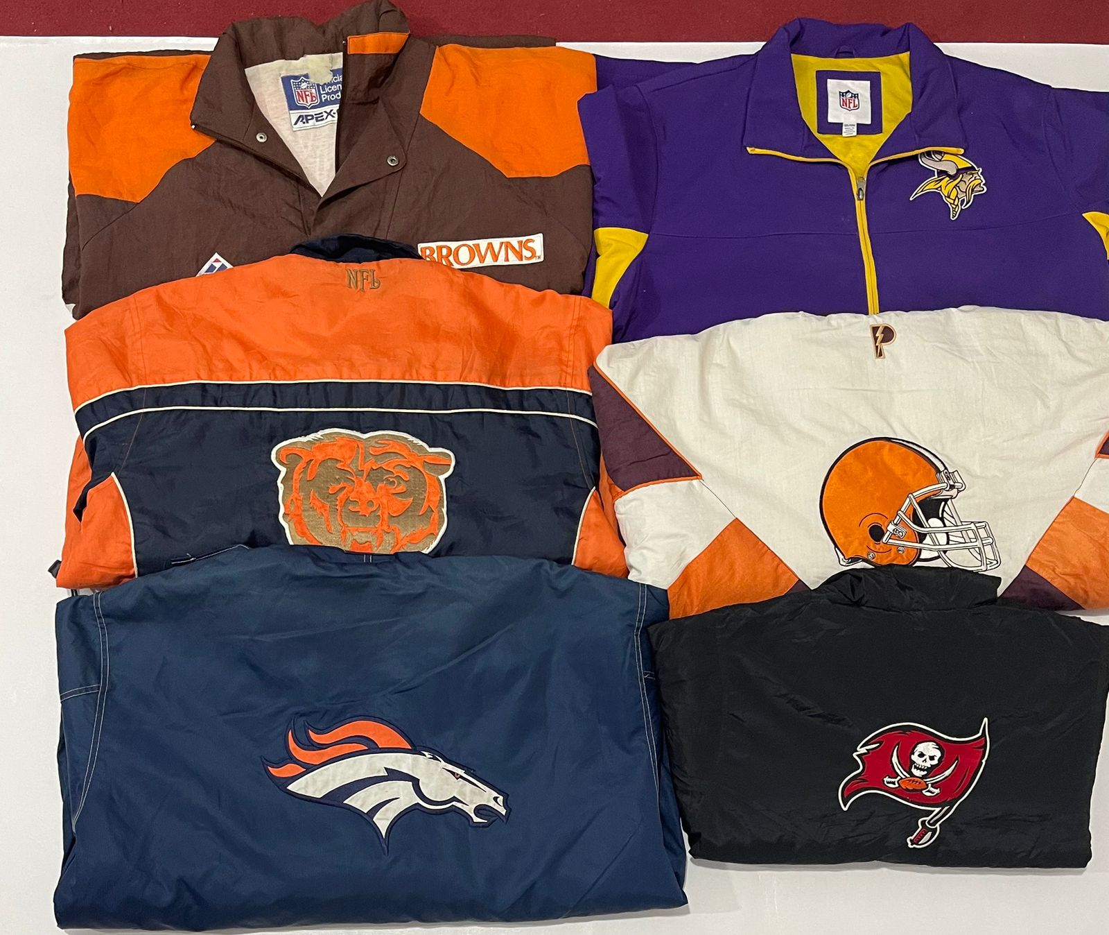 Vestes NFL 10 pcs ab