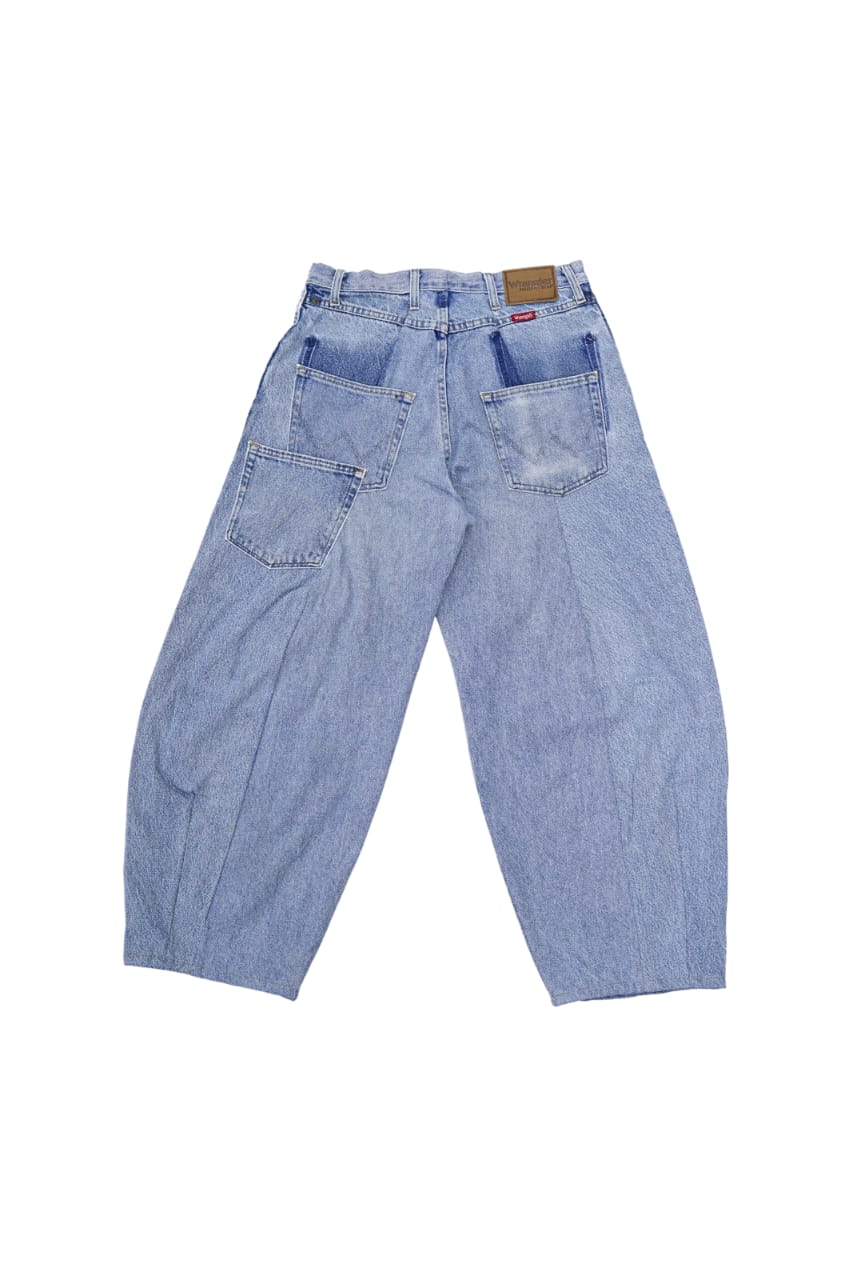 Überarbeitete Super Baggy Jeans