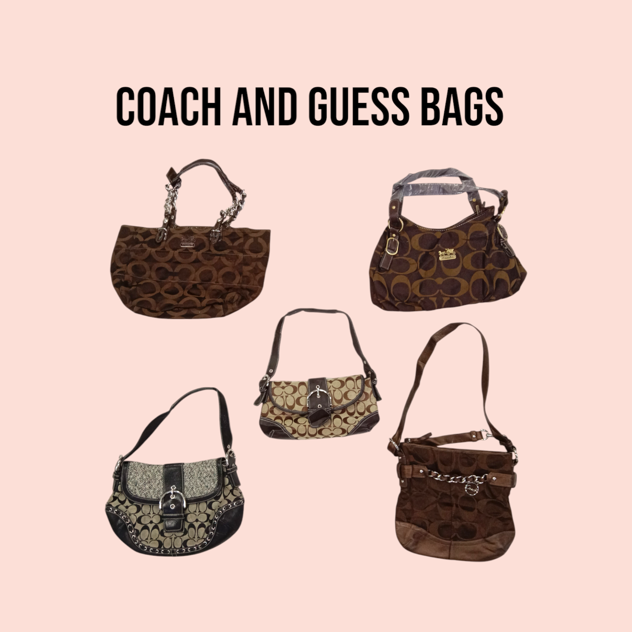 Sacs Coach et Guess