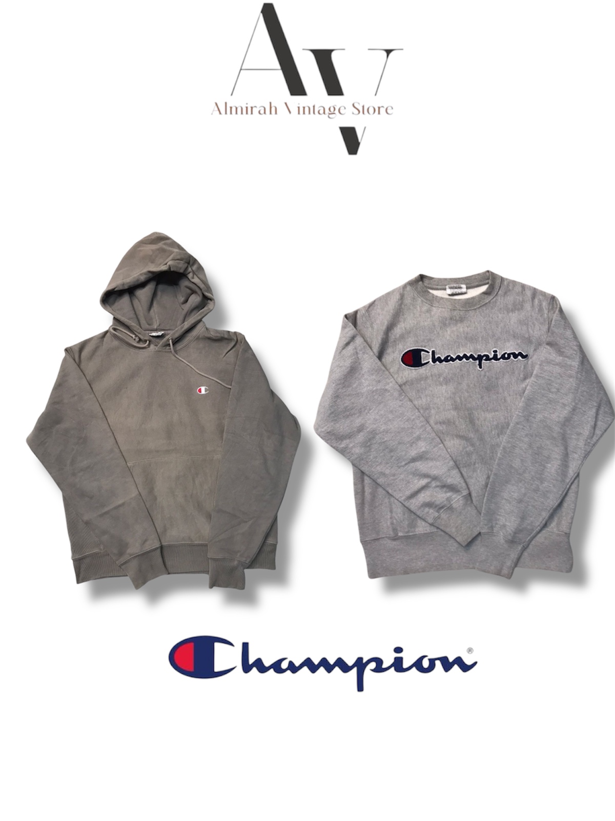 Champion sweaters and hoodies