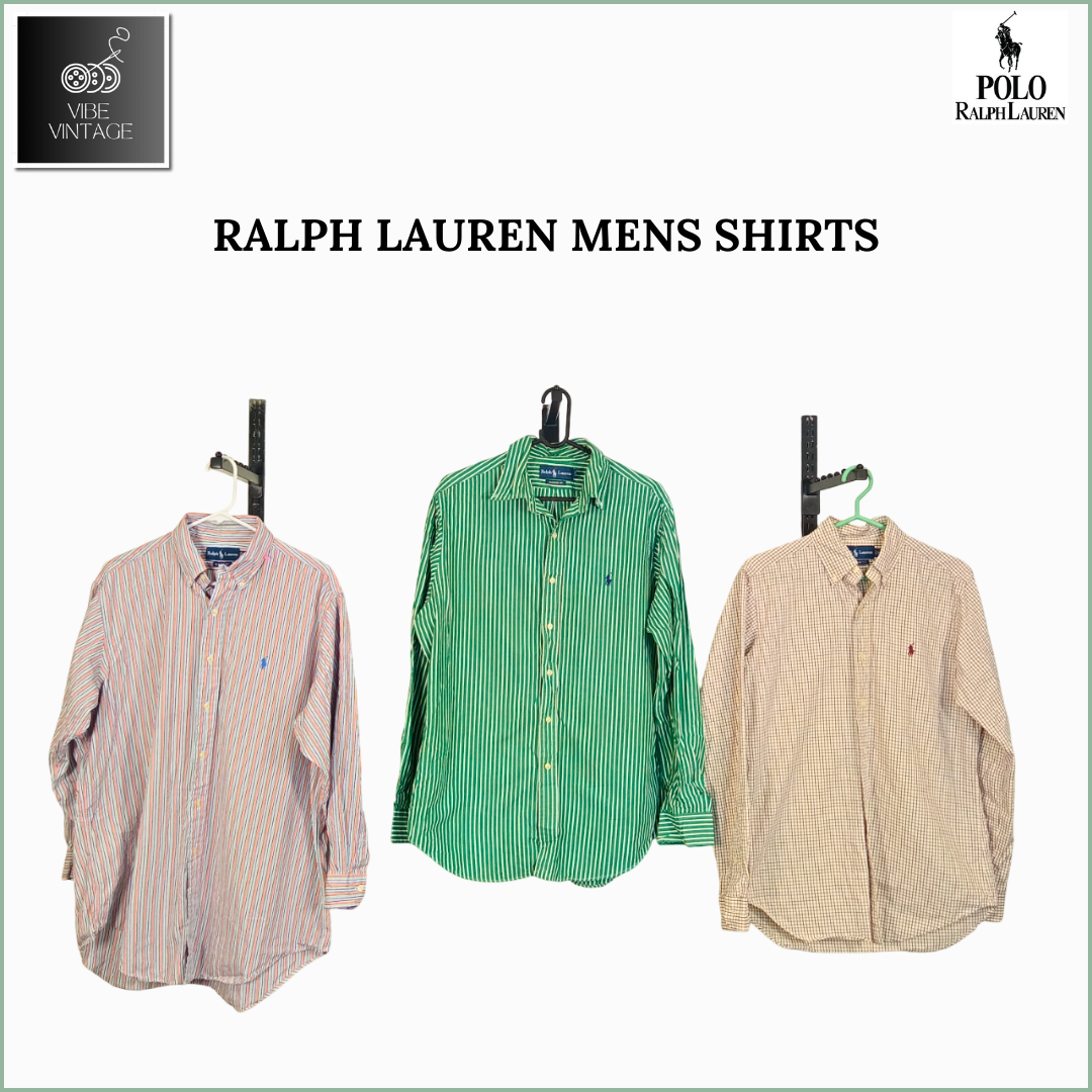 RALPH LAUREN HERRENHEMDEN - 11 STÜCK