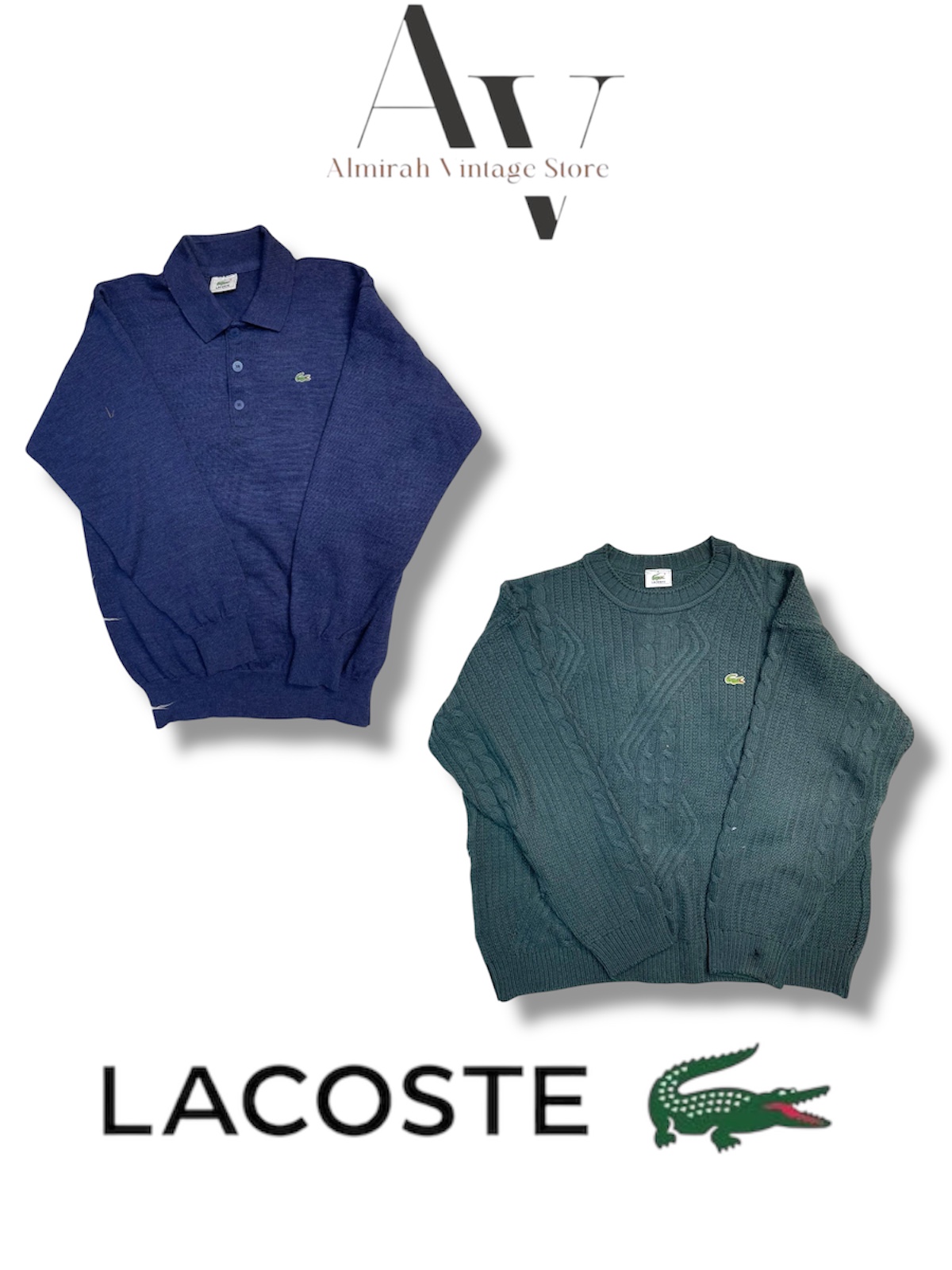 lacoste sweater and knitwear