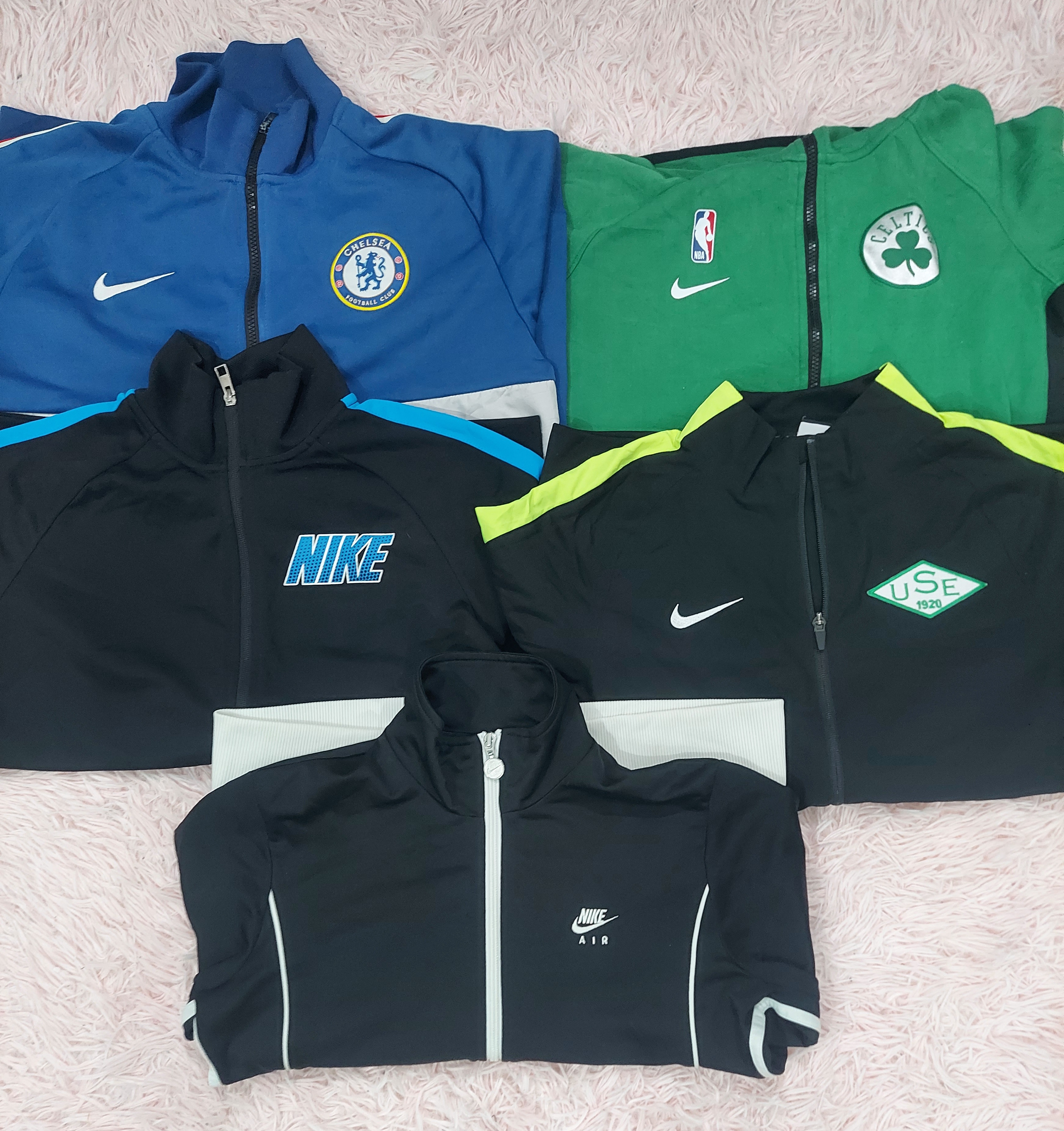 Nike Fleece Track Jackets 5 Pcs