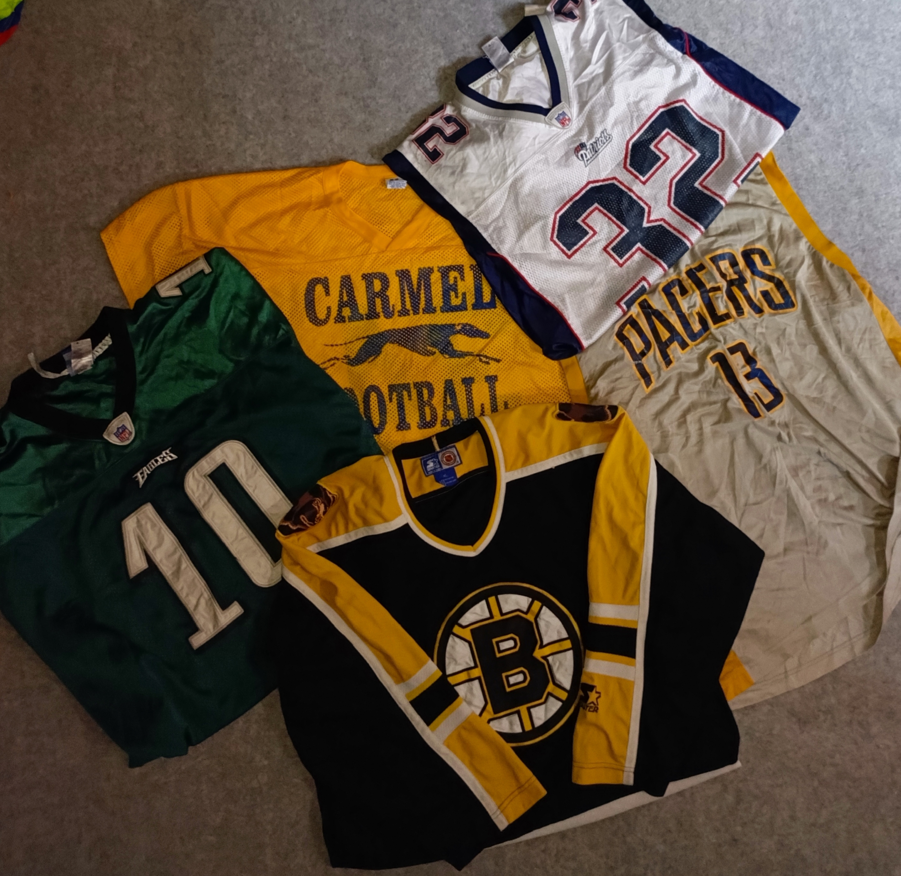 NFL NHL Starter Rugby Shirts