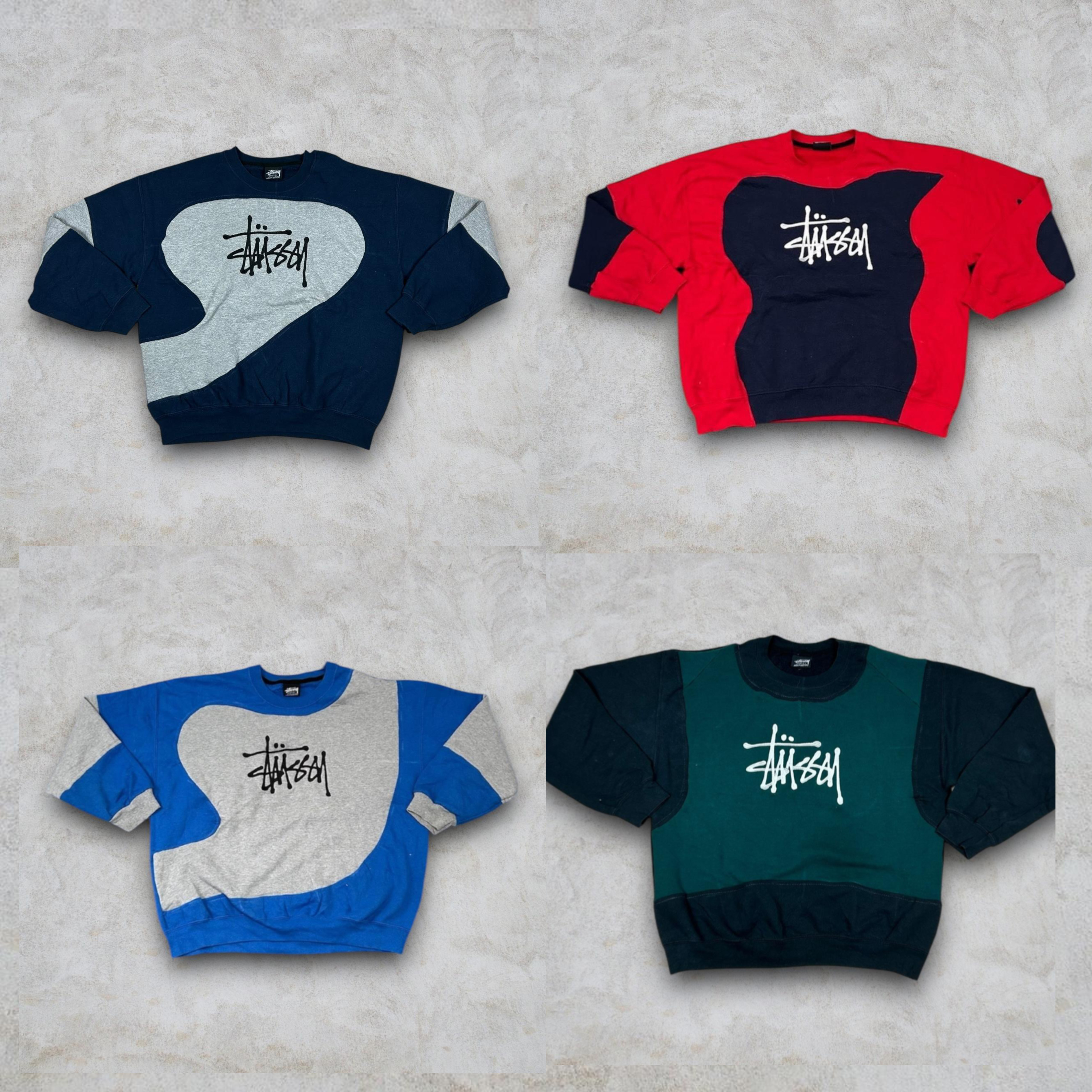 Stussy Rework Style Sweatshirts