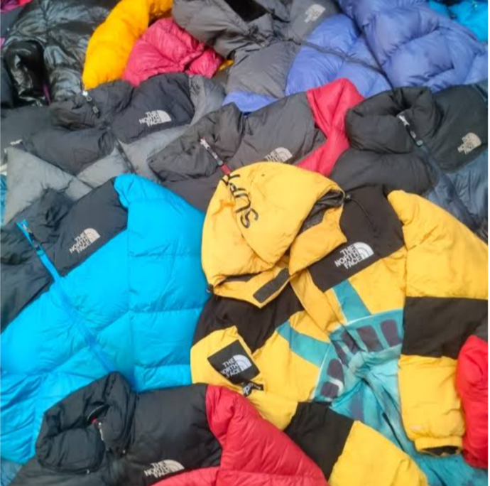 Les vestes The North Face