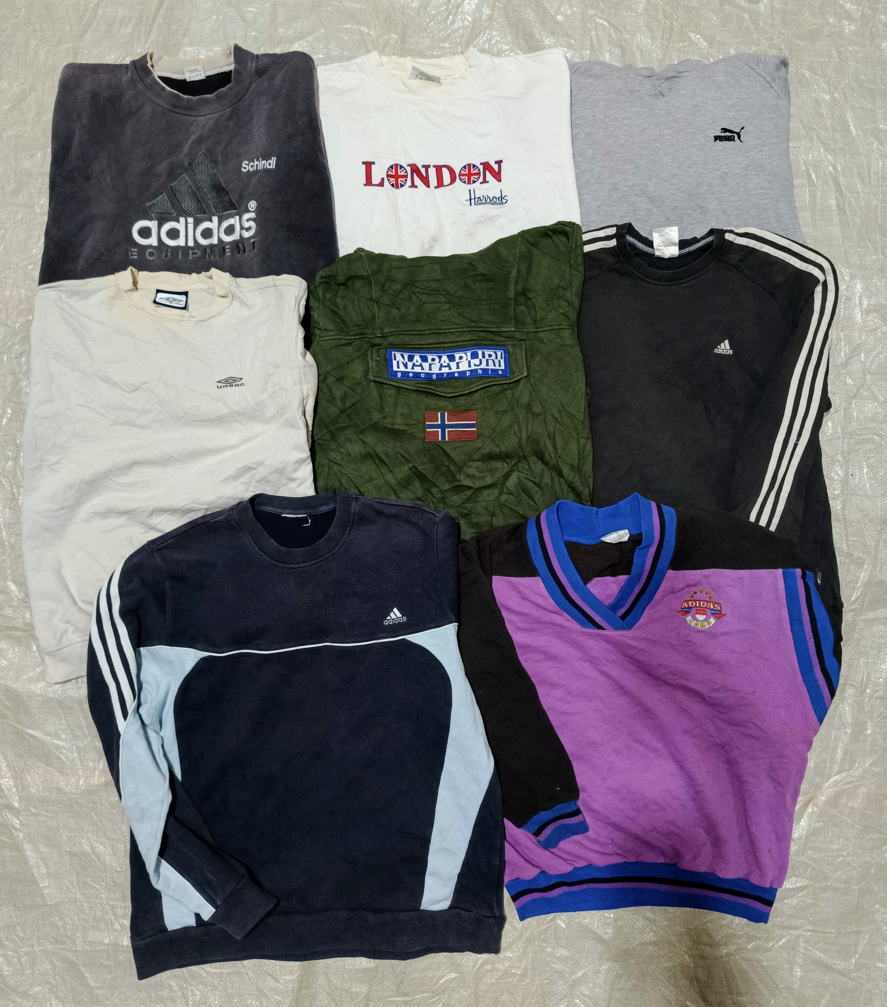 Adidas and mix brands sweatshirts,hoodies