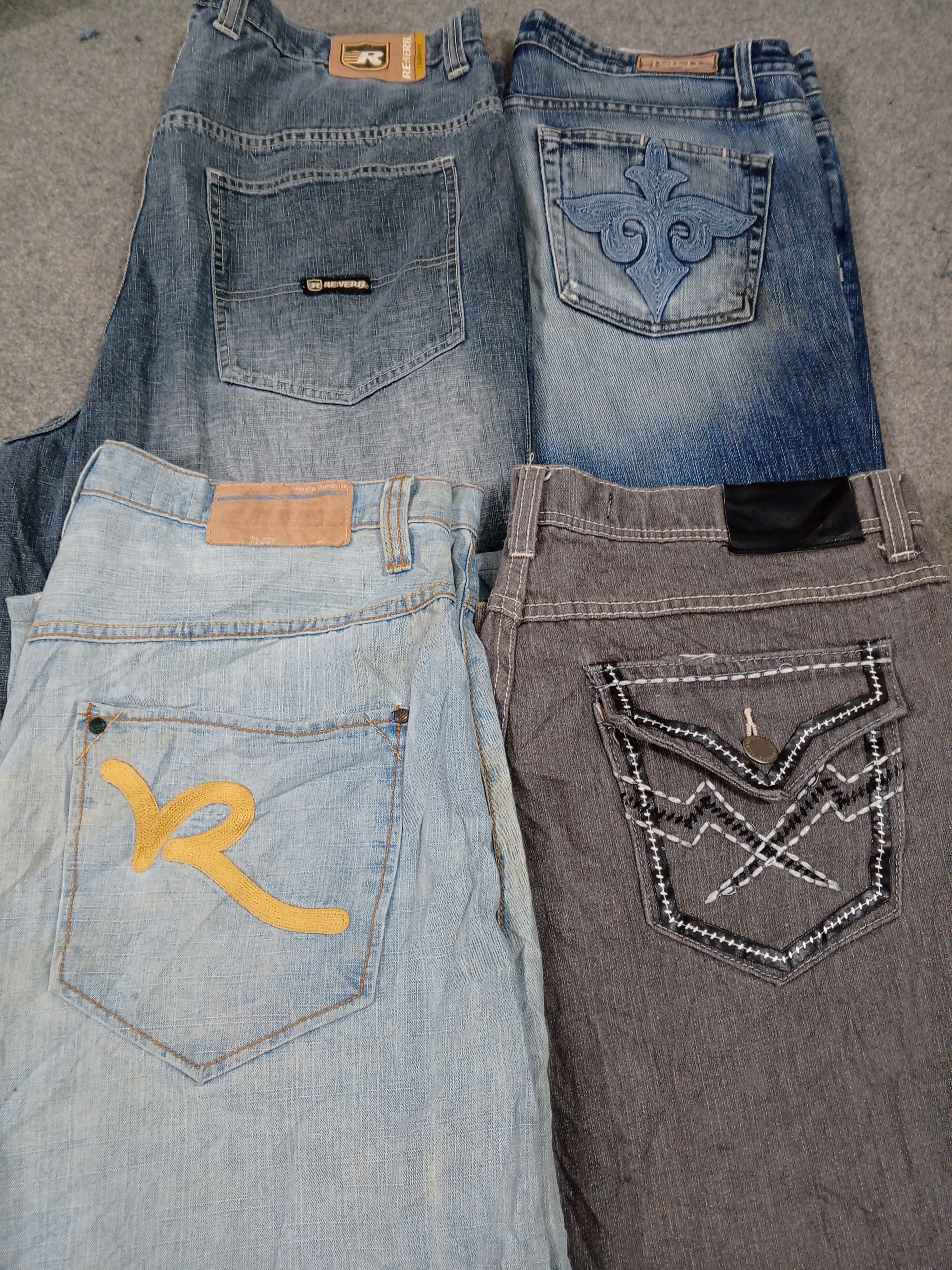 # 495 Men Baggy Hiphop Jeans -15