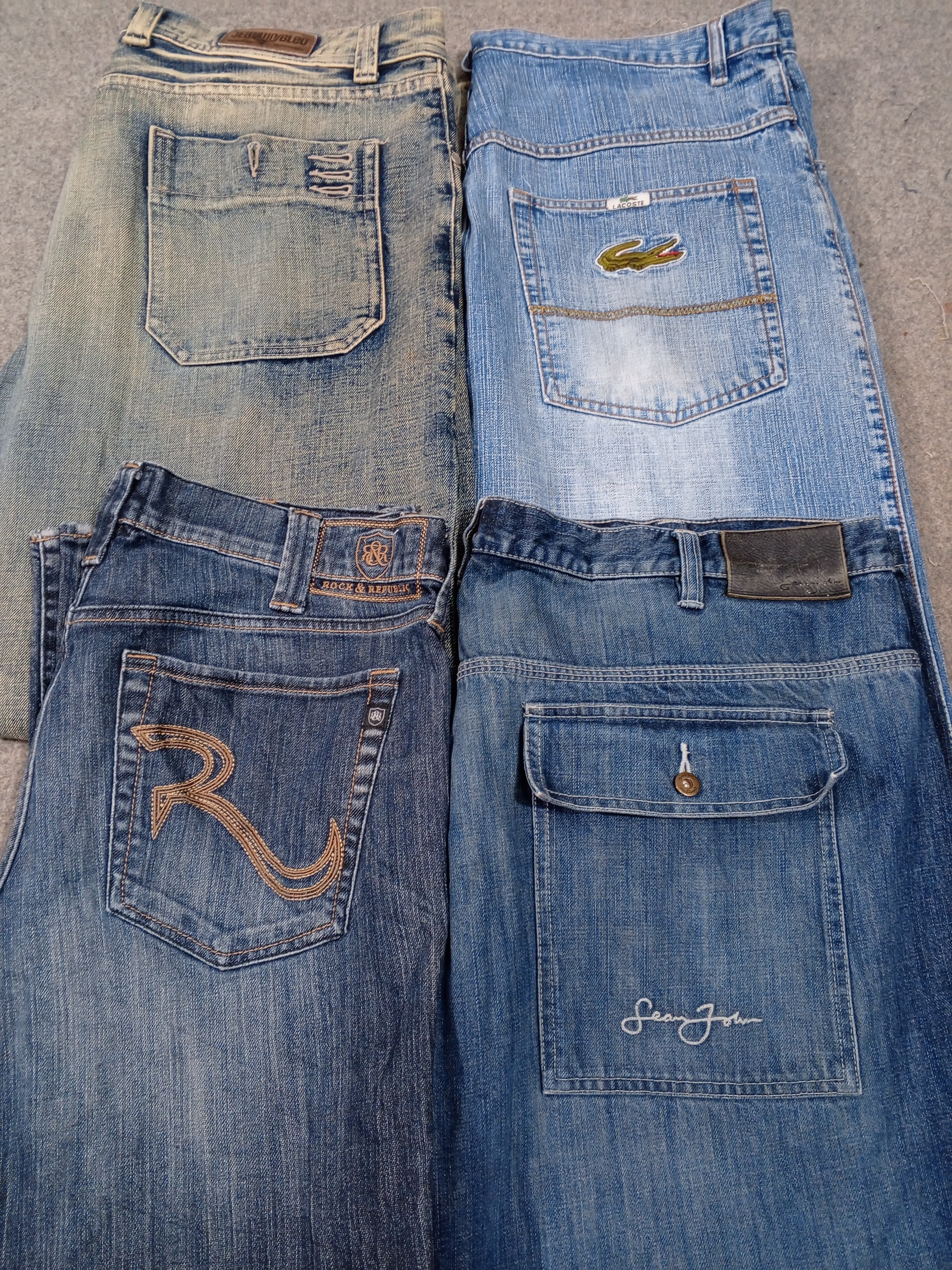 #494 Men Hiphop Jeans -14