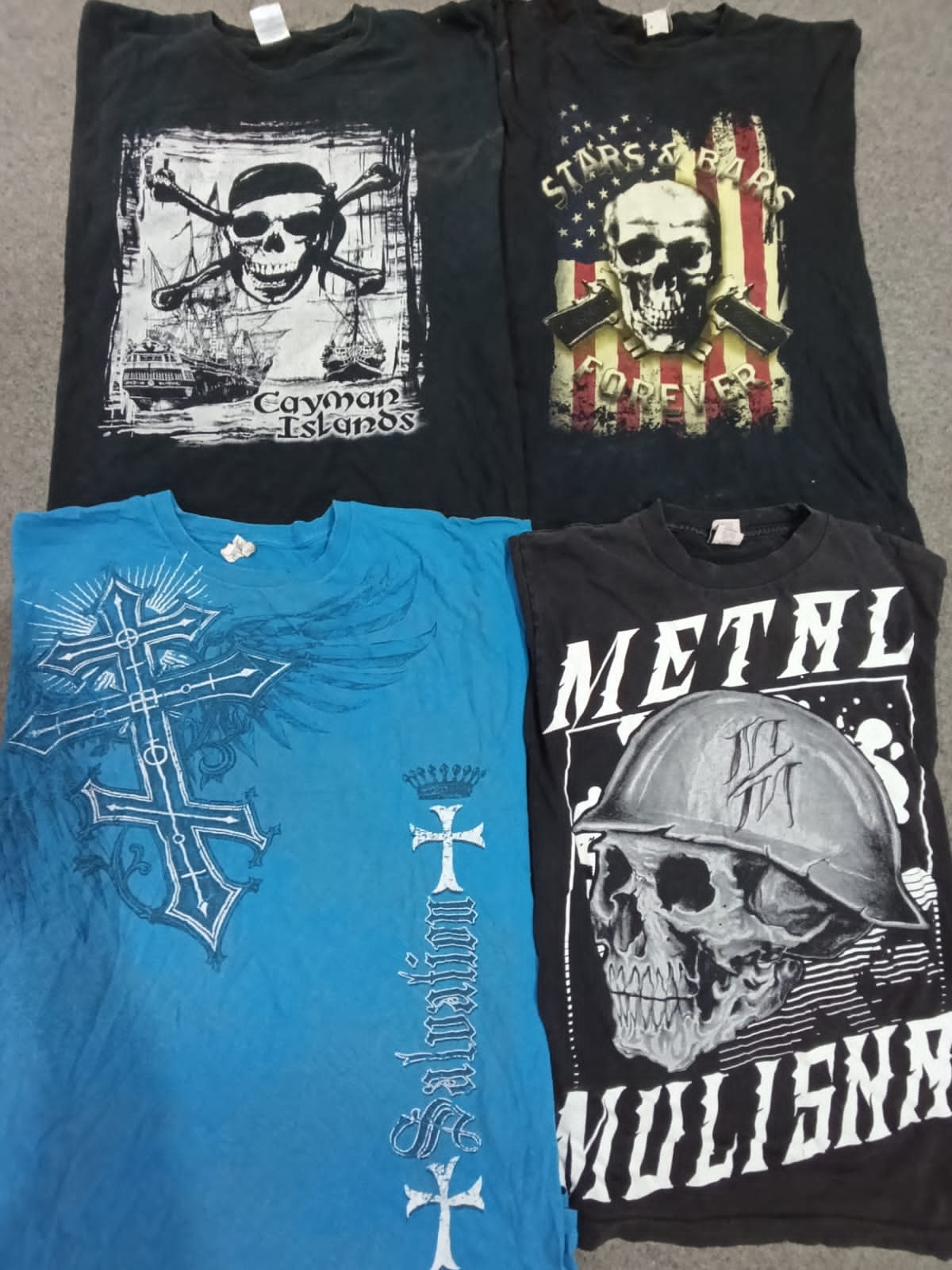 #492 Skull T Shirts -13