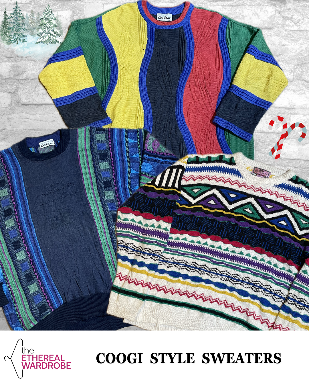 Coogi Style Pullover / Sweater 15 Stück