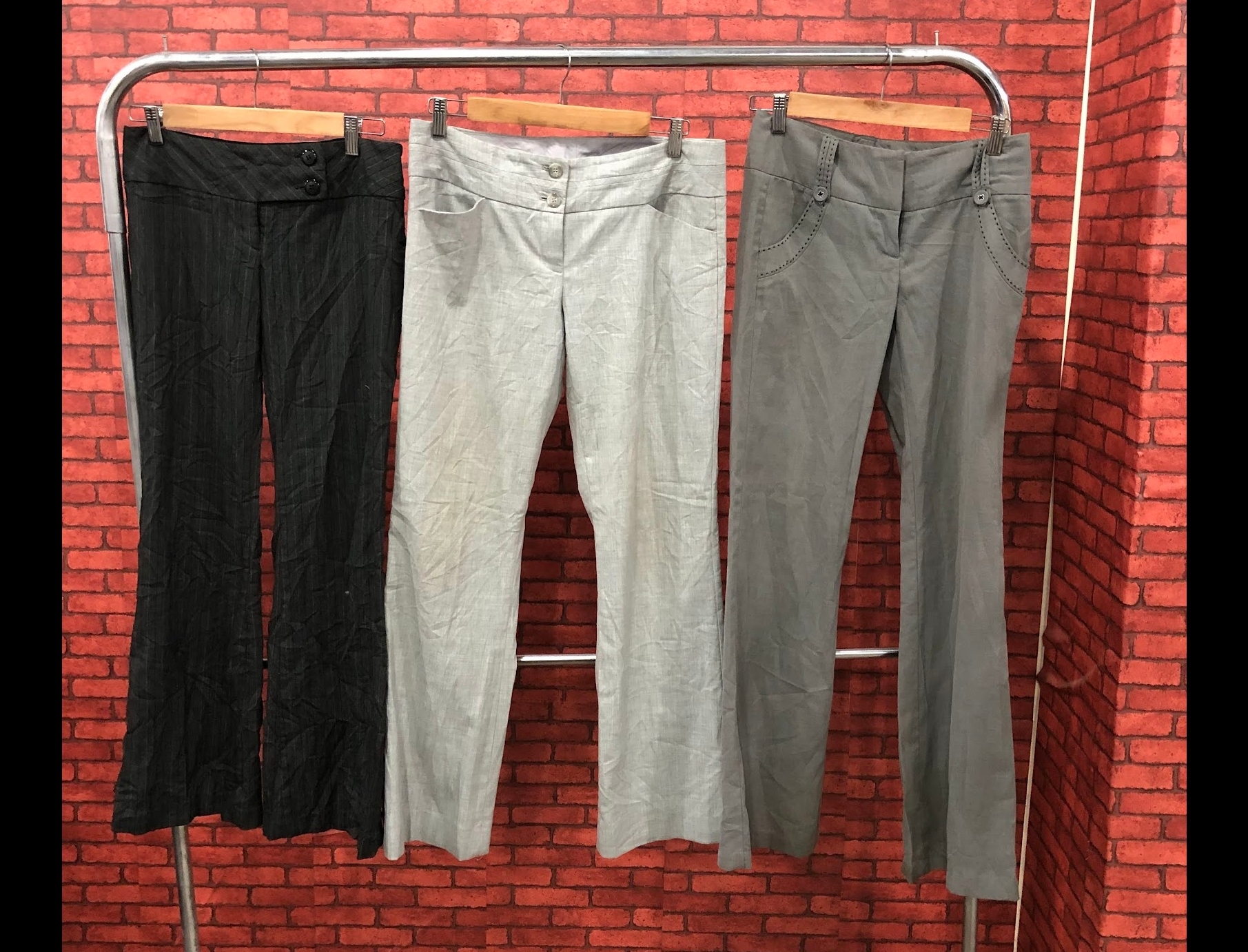 Y2k Calças Femininas 10 Pçs