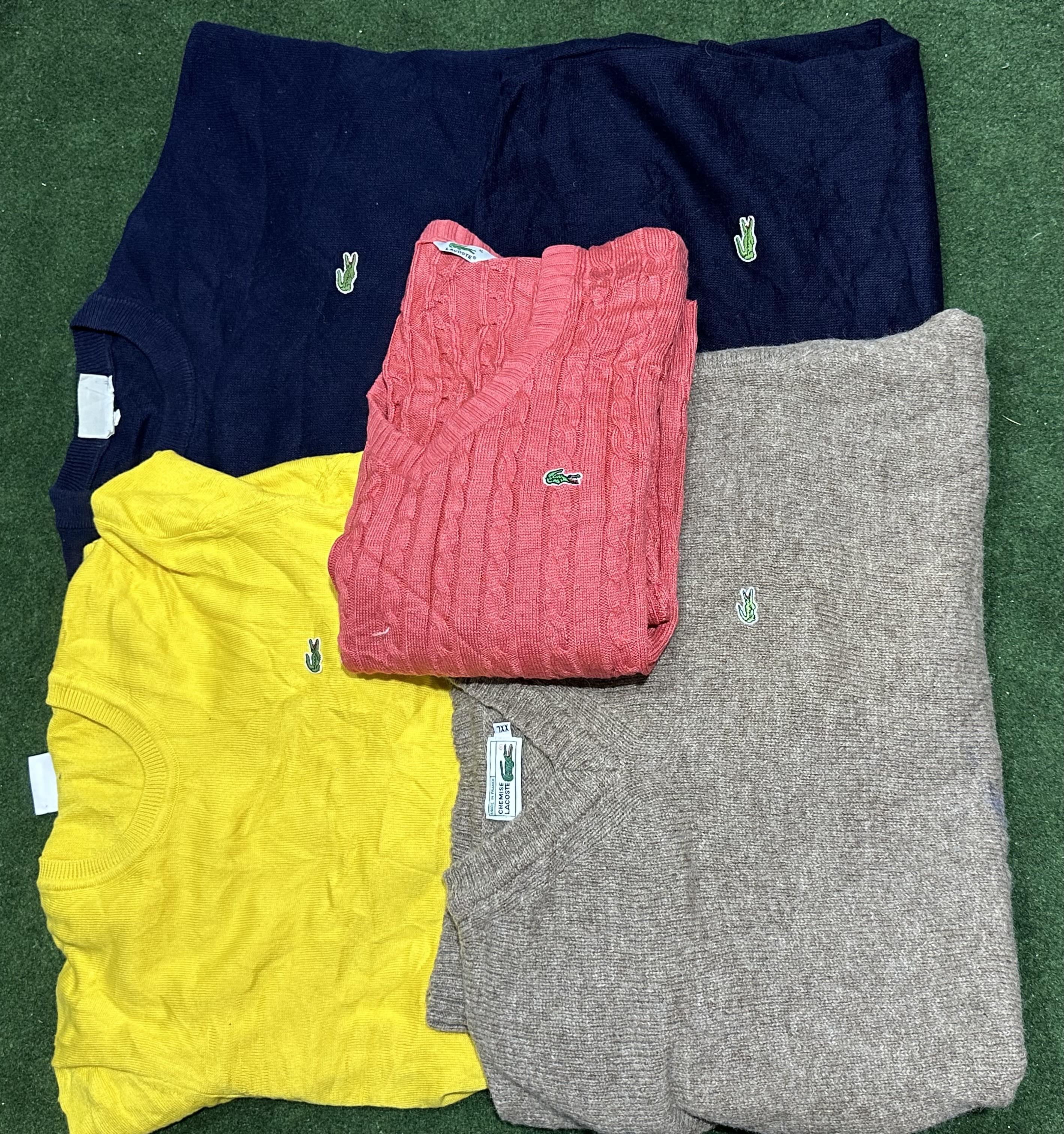 Lacoste sweater round neck mix 20 pec