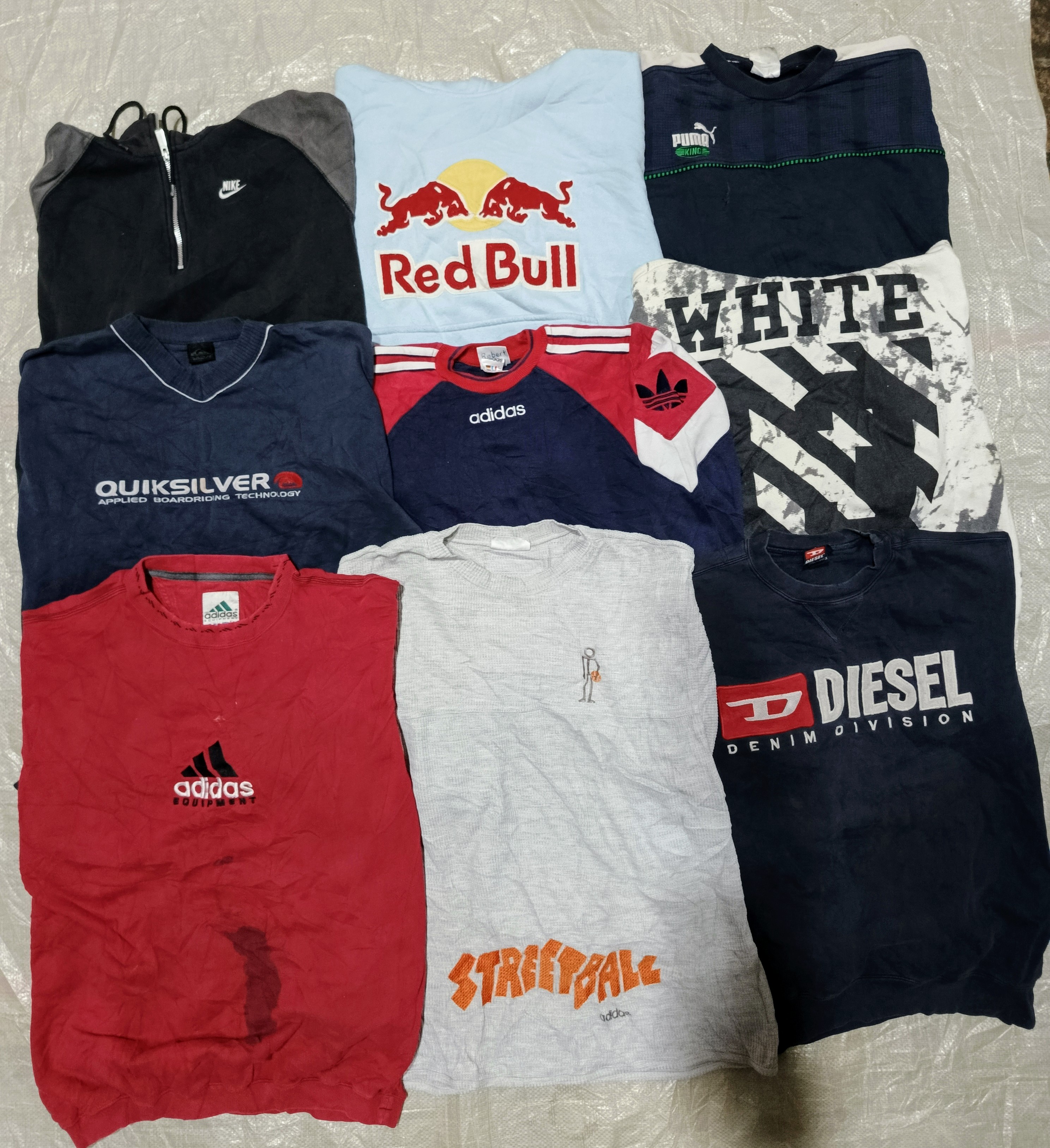 adidas ,mix brands sweatshirts