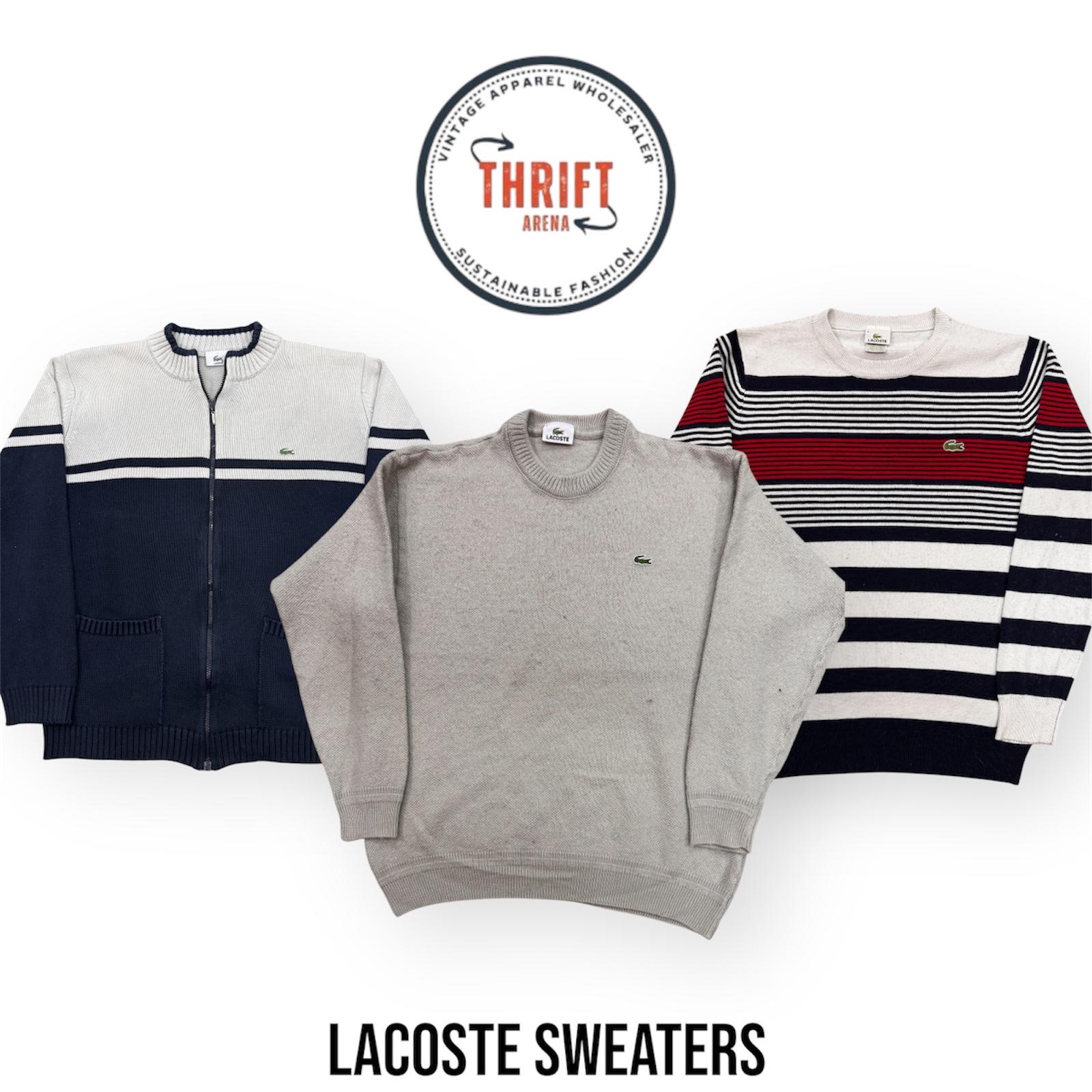 #VV641 Pulls Lacoste 20 pièces