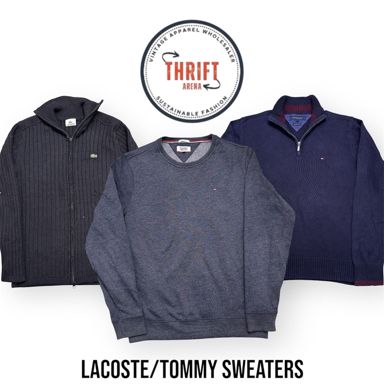 #VV643 Sweaters Lacoste/Tommy 15PCs