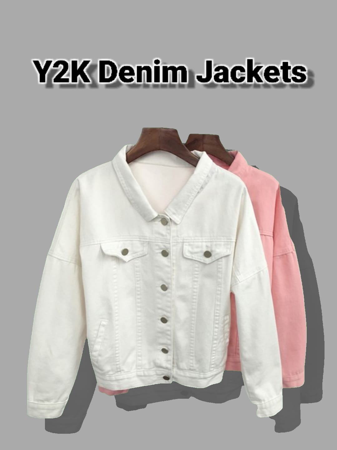 Veste en denim Y2K 10 pièces