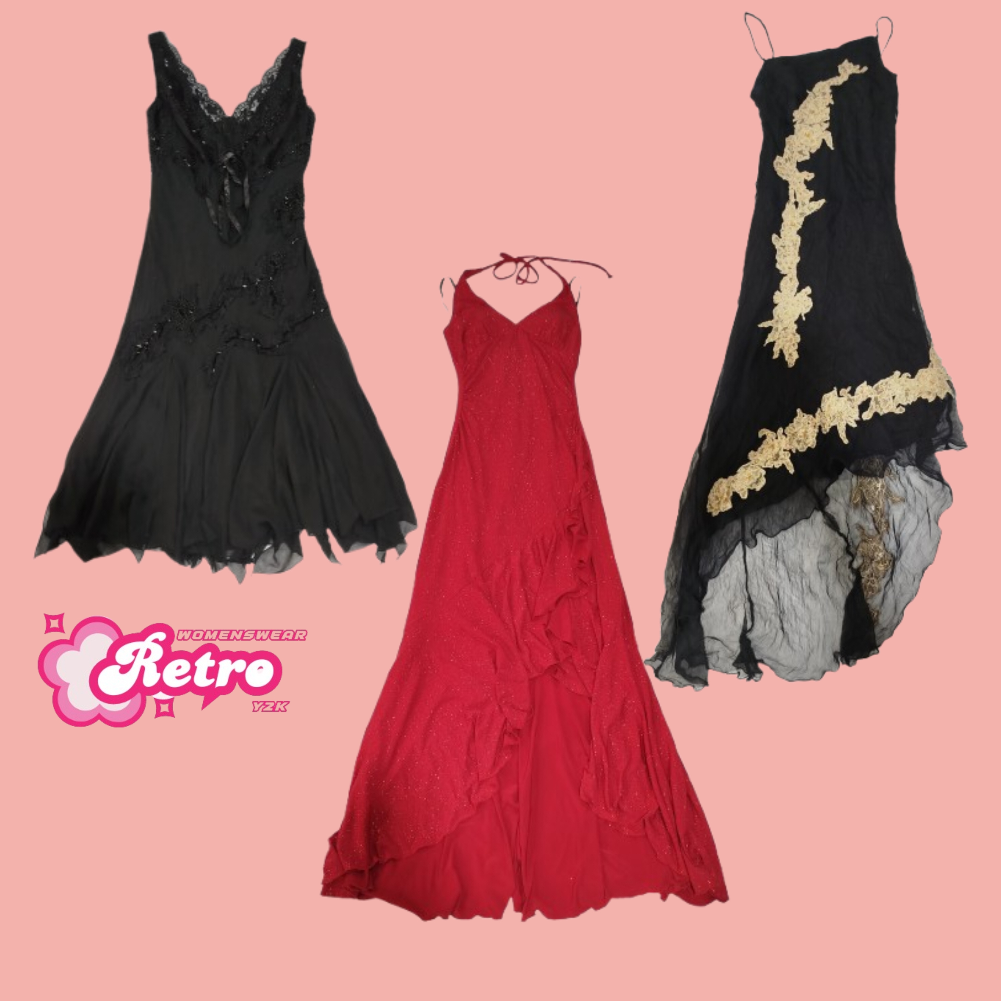 Y2K Romantic Date Night Dresses ( Jan-37)