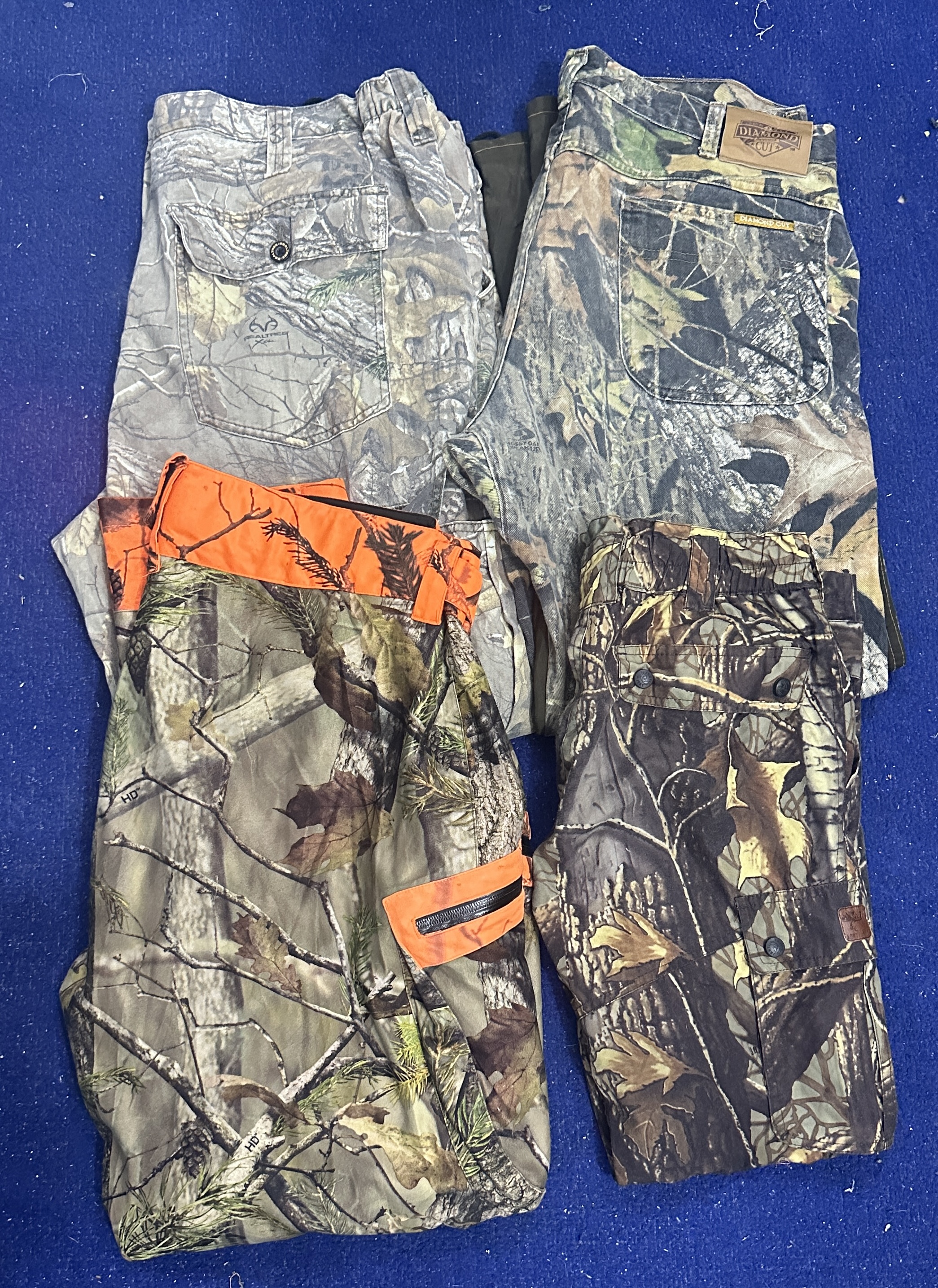 Camo pants,shirt and dungree 14 pieces