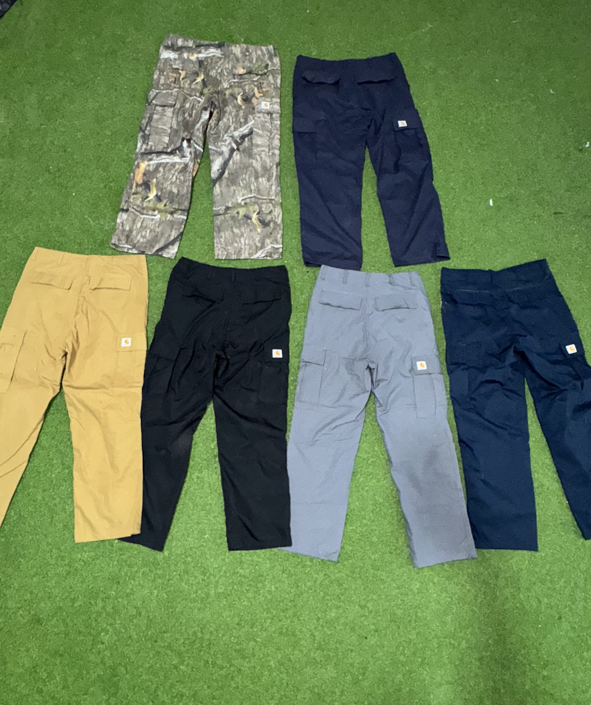rework style  carhartt cargo trousers
