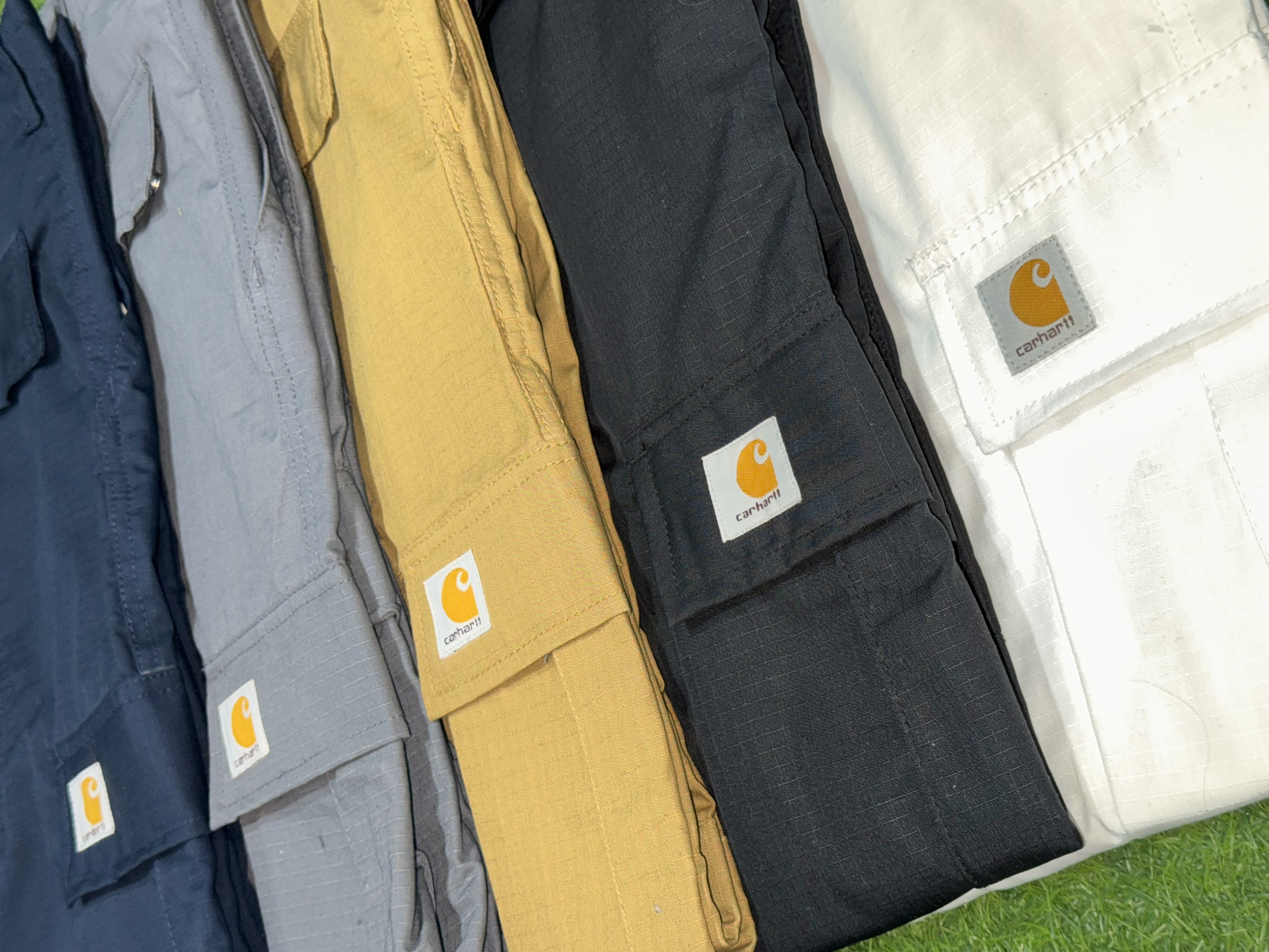 rework style  carhartt cargo trousers