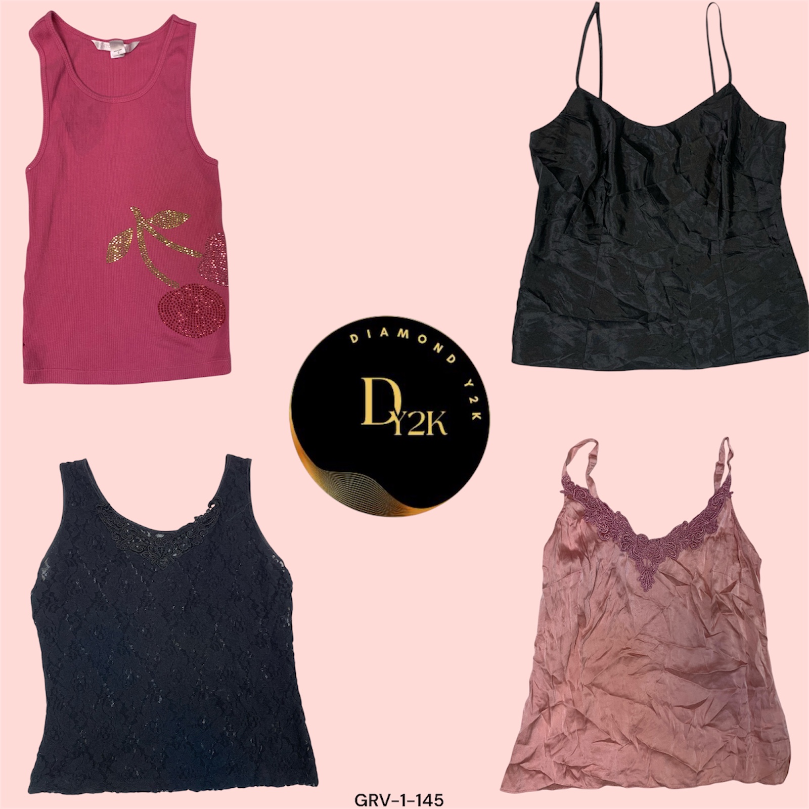 Juicy Couture & More: Y2K Cami Blouse Collection (GRV-1-145)