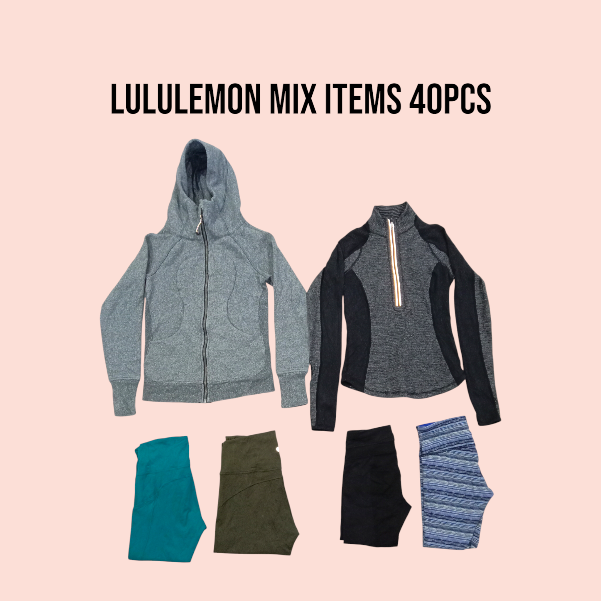 Lululemon Mixed Items 40pcs (2)