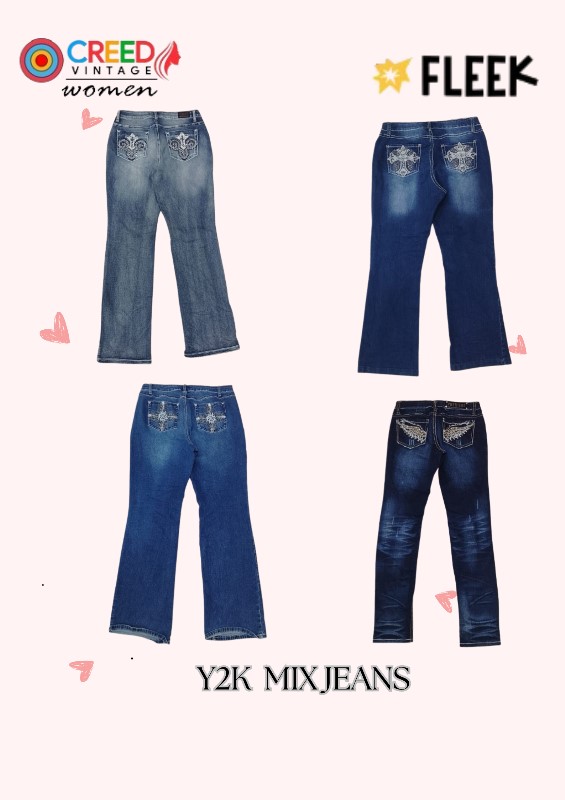 CR3329 Y2K Mix Jeans - 20 Pcs