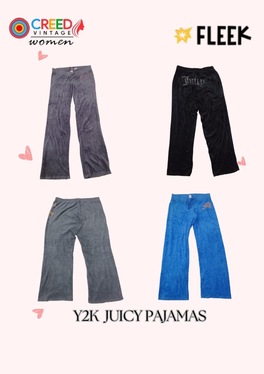 CR3331 Y2K Juicy Couture Trousers - 15 Pcs