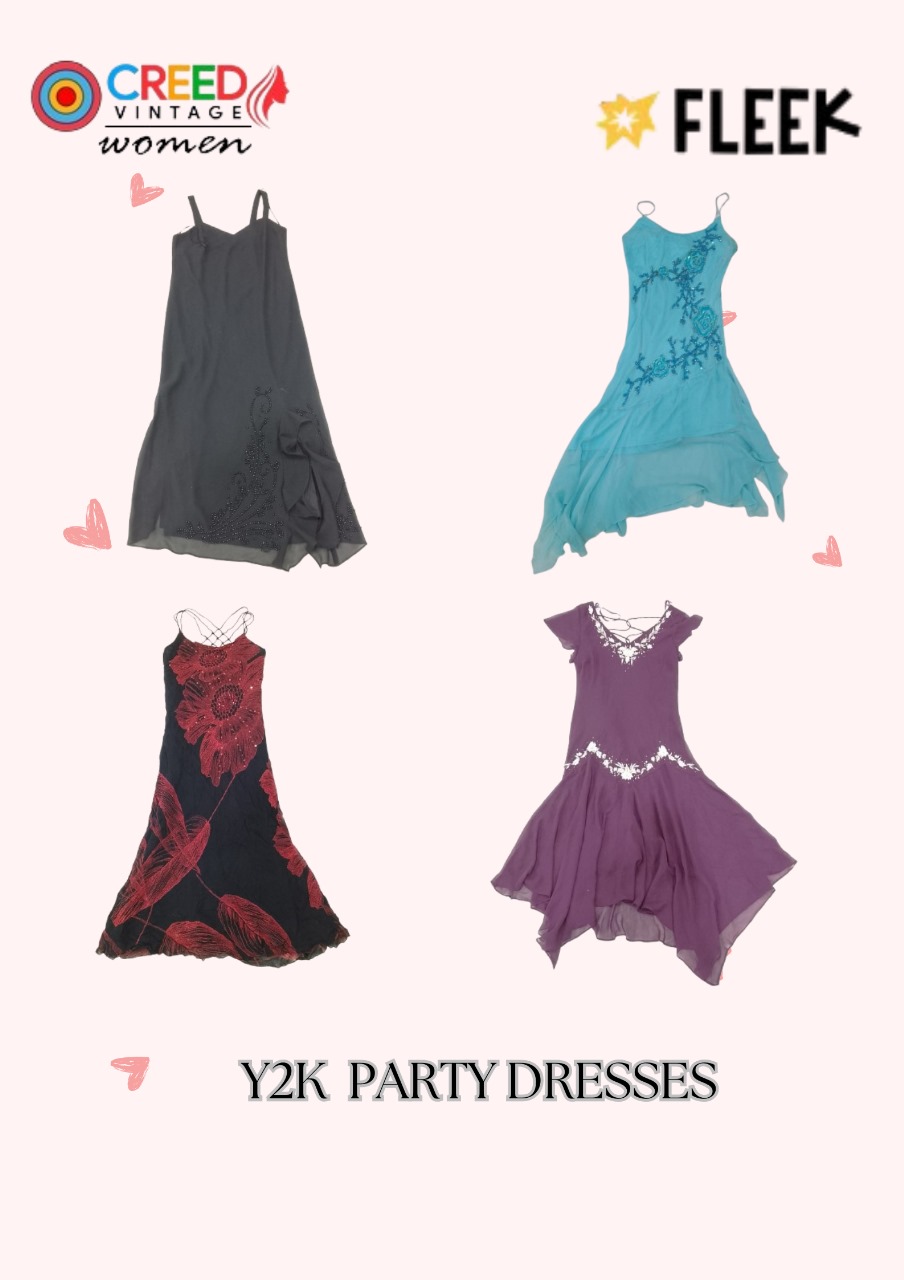 CR3336 Y2K Party Dresses - 8 Pcs