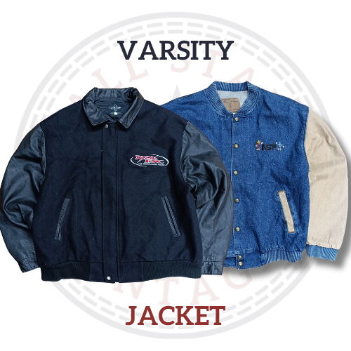 Nylon Varsity Jacket