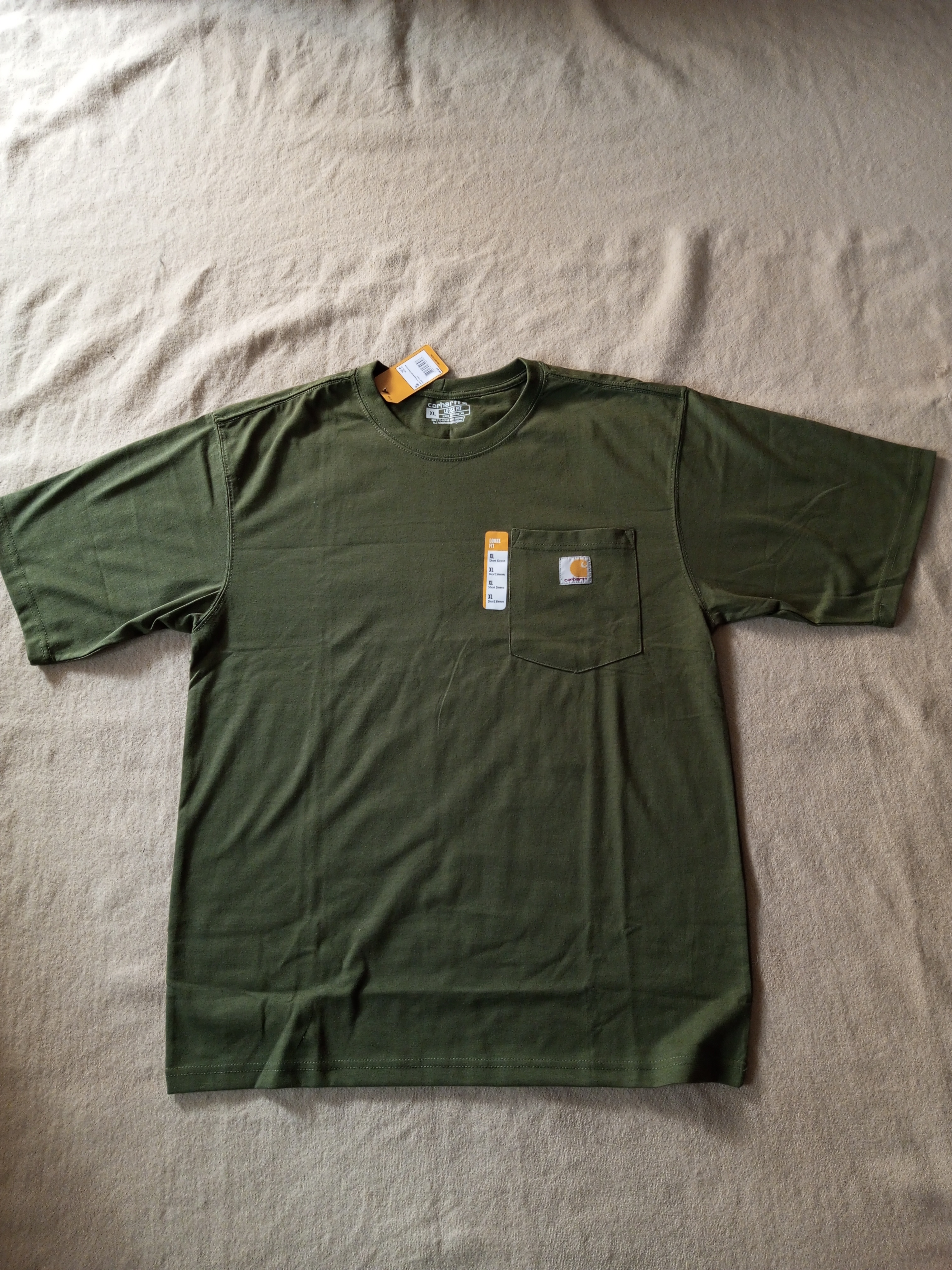 Carhartt Green Rework Style T-shirts 10 pcs