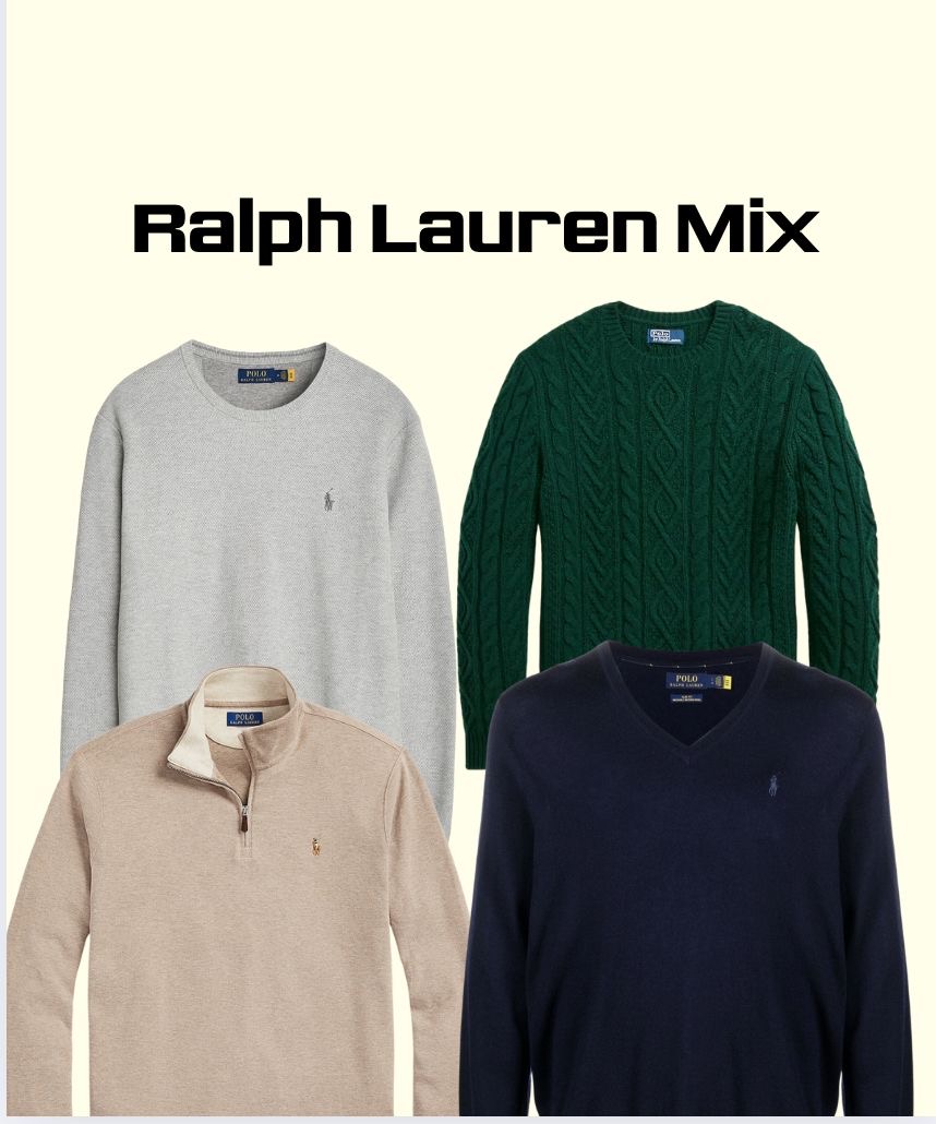 Mix ralph lauren sweaters