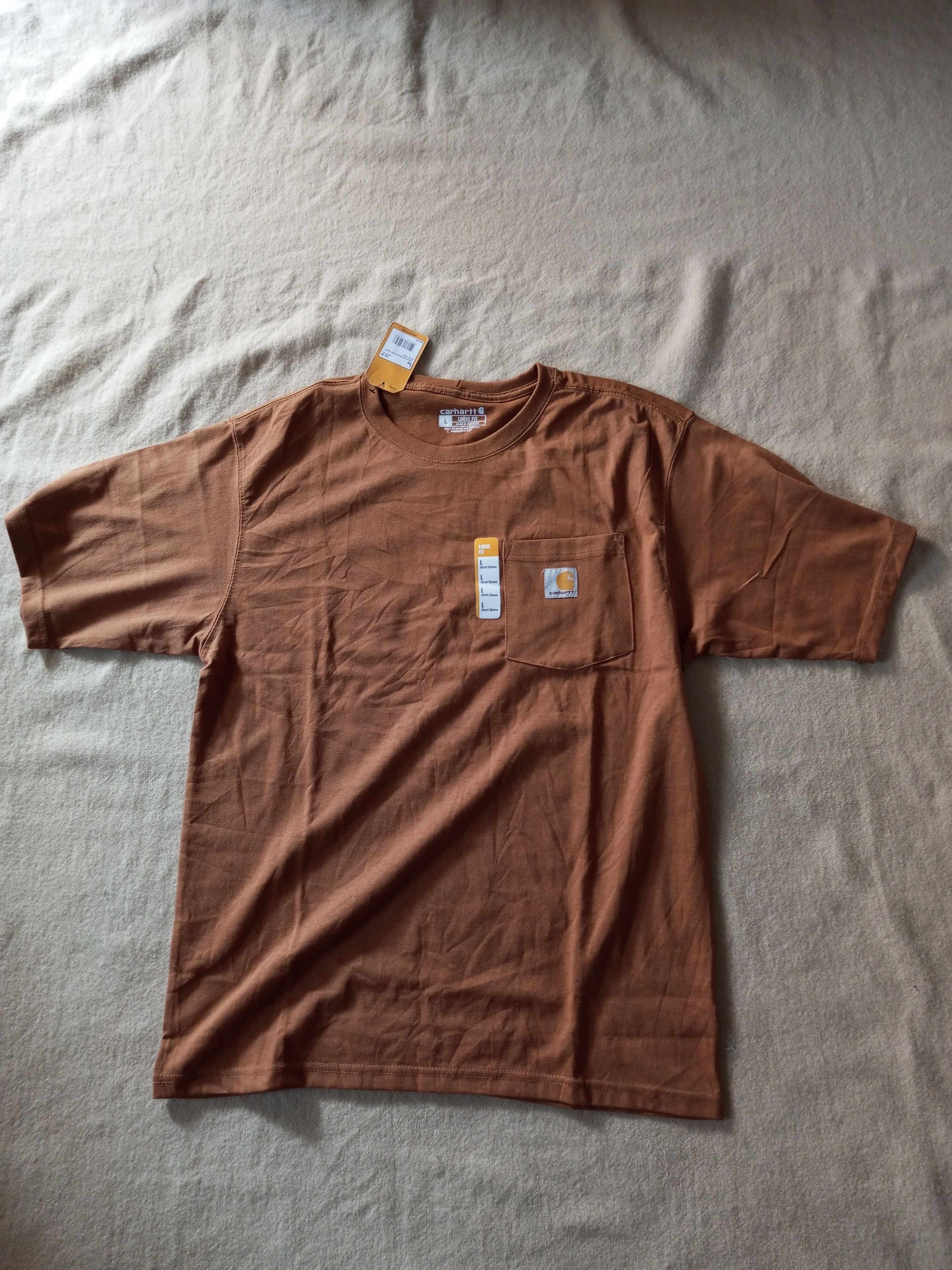 Carhartt Tan Rework Style T-shirts 10 pcs