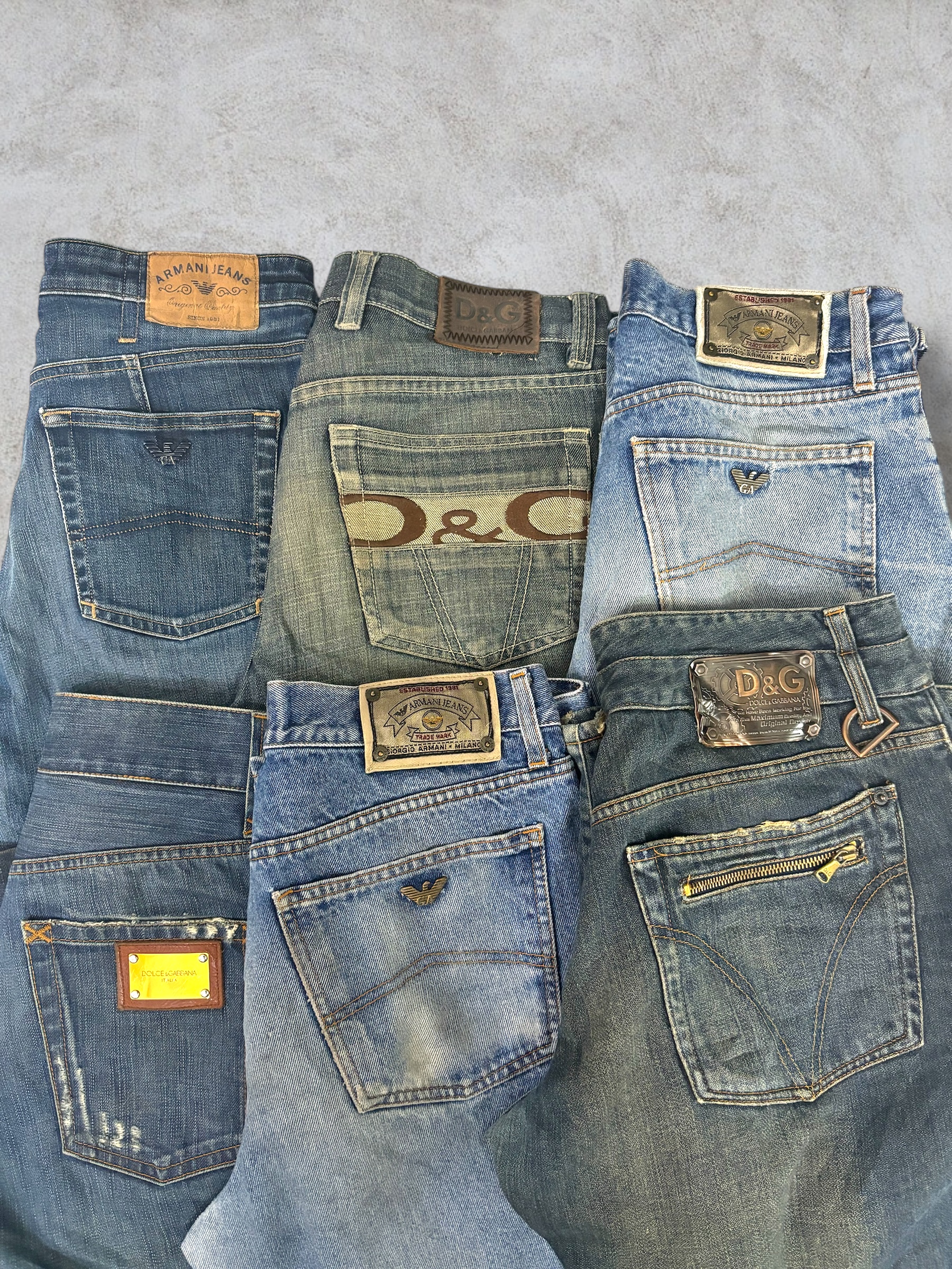 Armani D&G Jeans 20 pièces (C26)